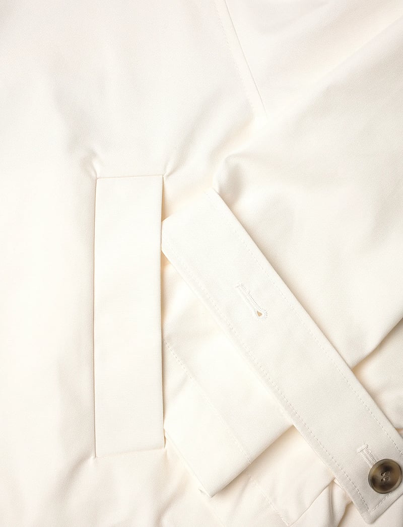 Monki - Short Loose Single-Breasted Trench Coat - trenchcoats - white dusty light - 3