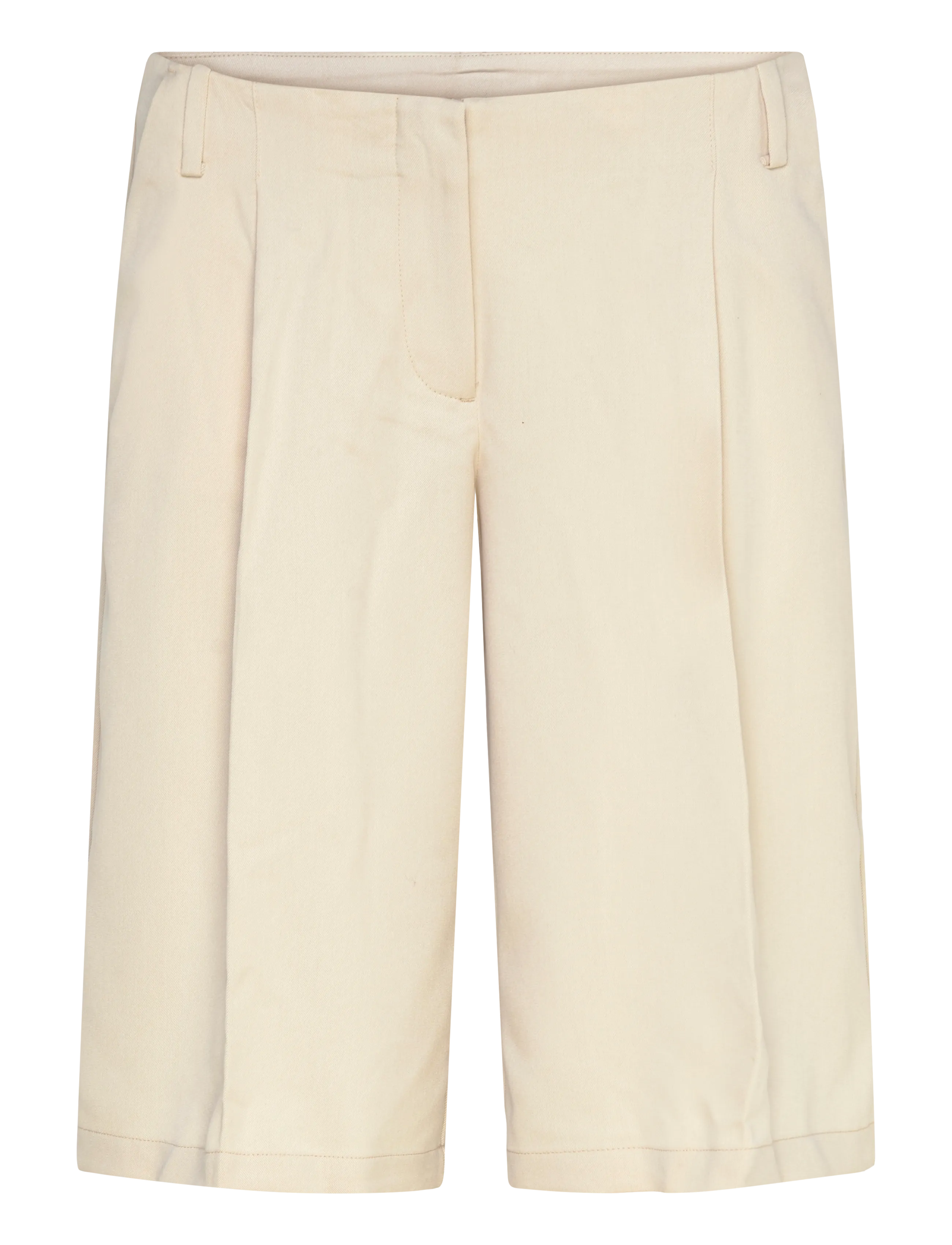 Monki Wide jorts - Shorts - BEIGE DUSTY LIGHT / beige