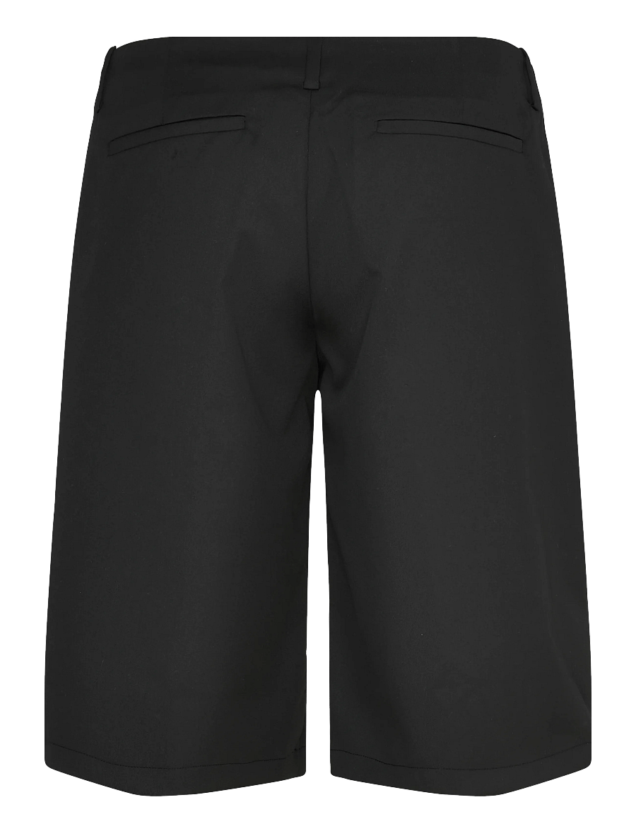 Monki - Wide jorts - bermudashorts - black dark - 2