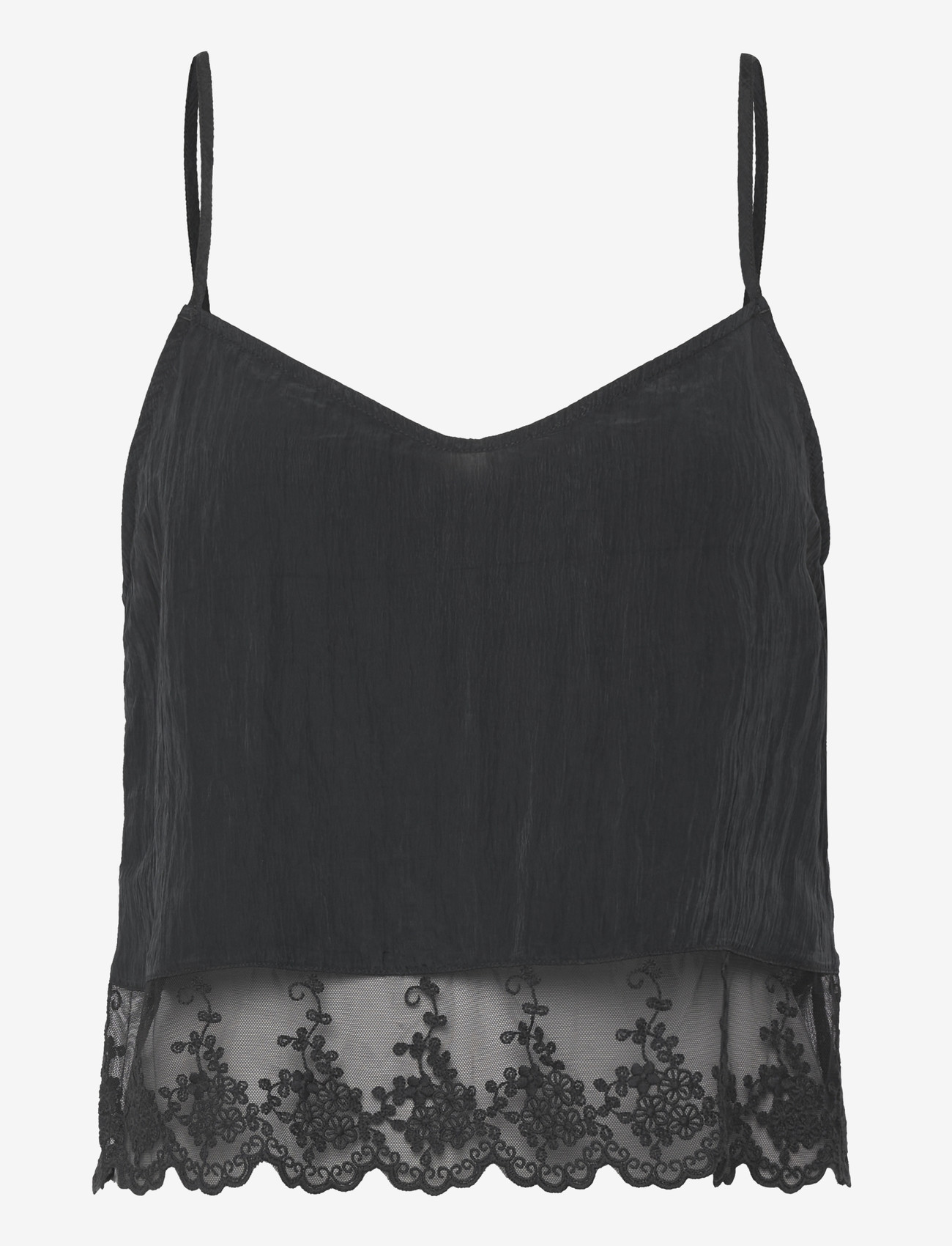 Monki - Strap Bloomers Top - tanktops - black dark - 0
