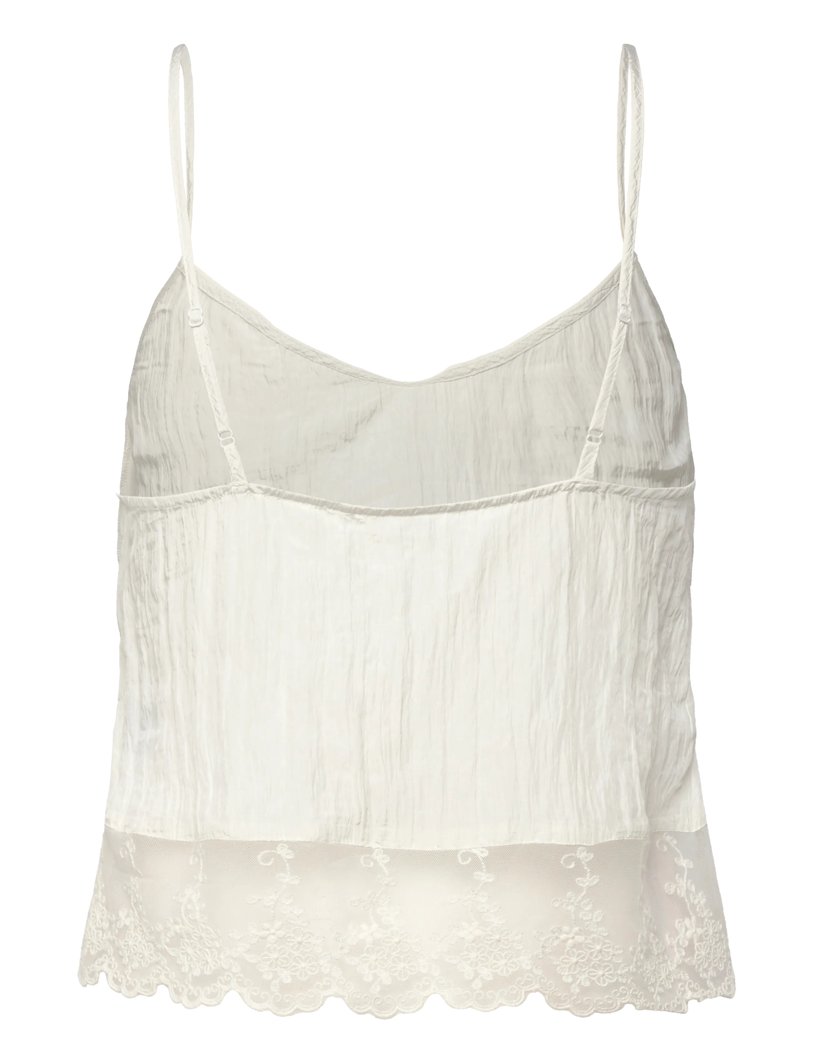 Monki - Strap Bloomers Top - ermalausir toppar - white dusty light - 1