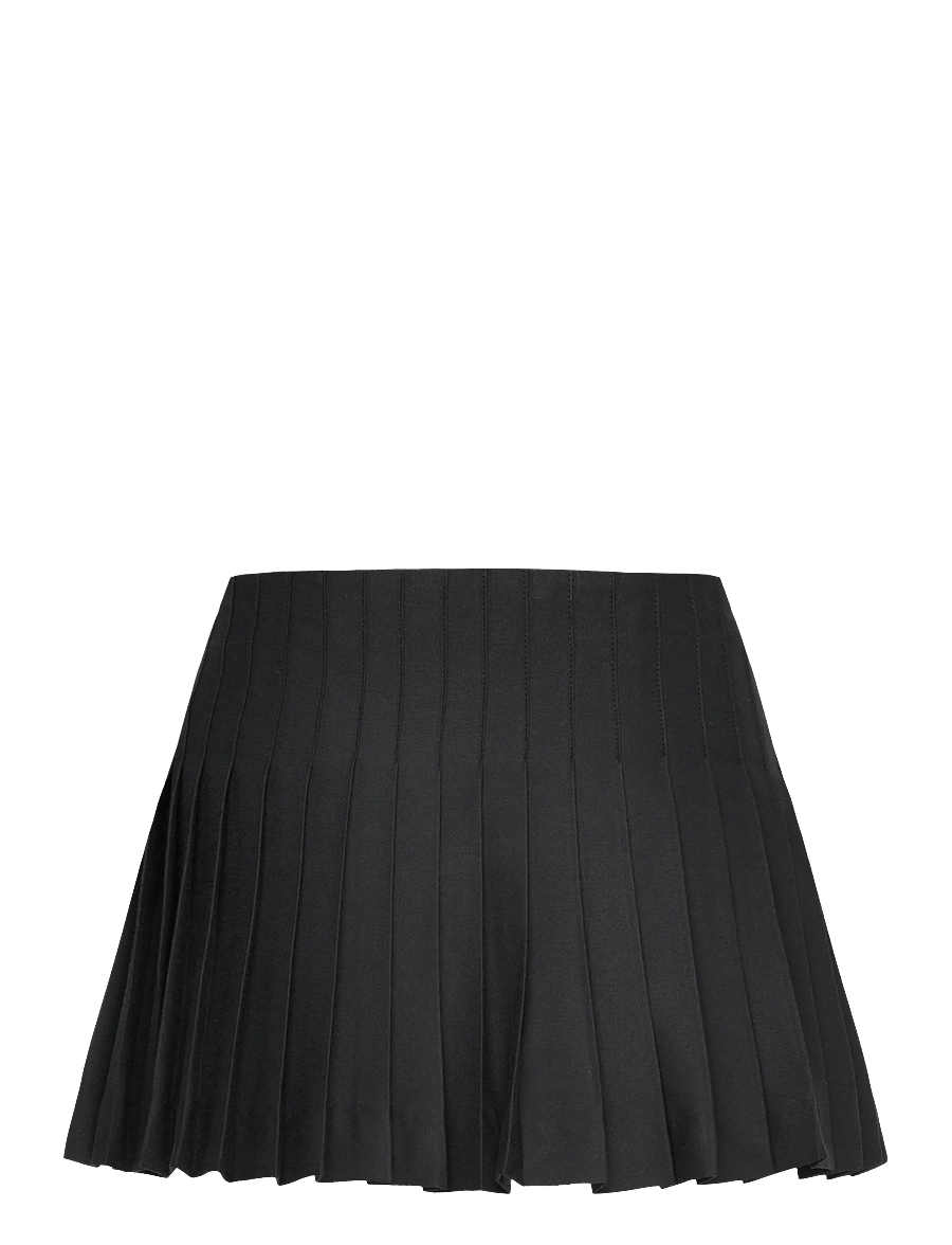 Monki - Lace wrap skirt - wrap skirts - black dark - 2