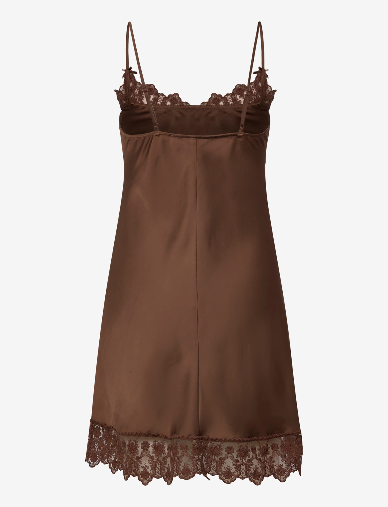 Monki Slip Satin Lace Dress (MNK1322548) - Schlupfkleider - Boozt.com
