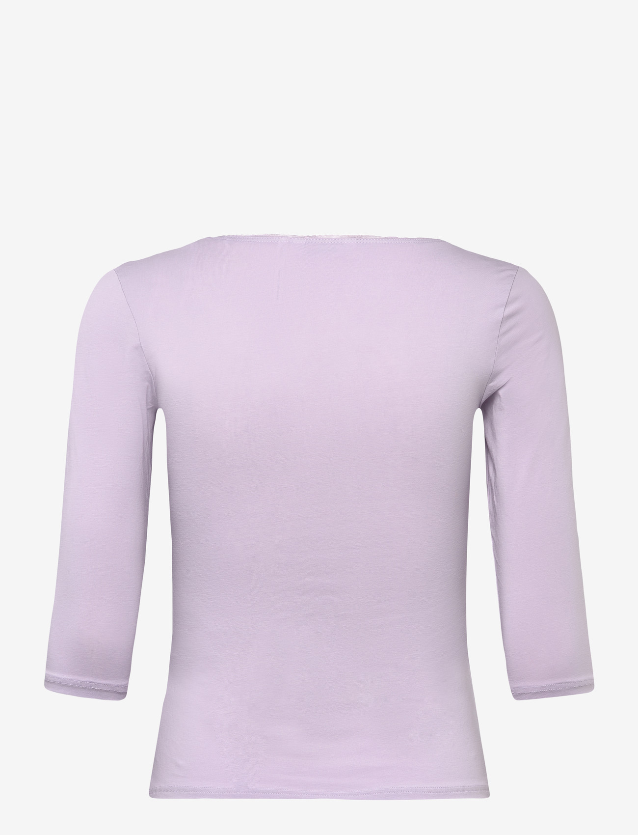 Monki - 3/4 Sleeve Top - long-sleeved tops - lilac purple dusty light - 1