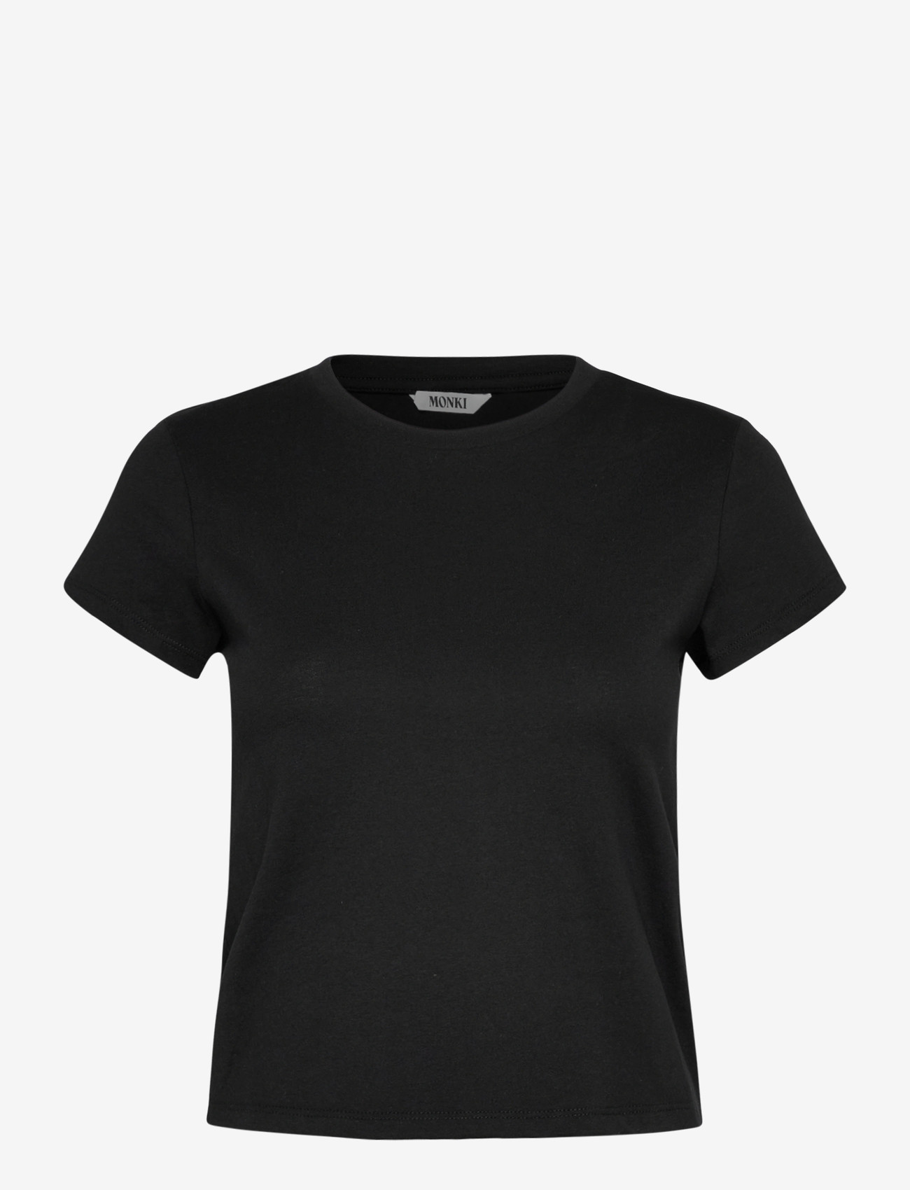 Monki - Mini T-shirt - t-shirts - black dark - 0