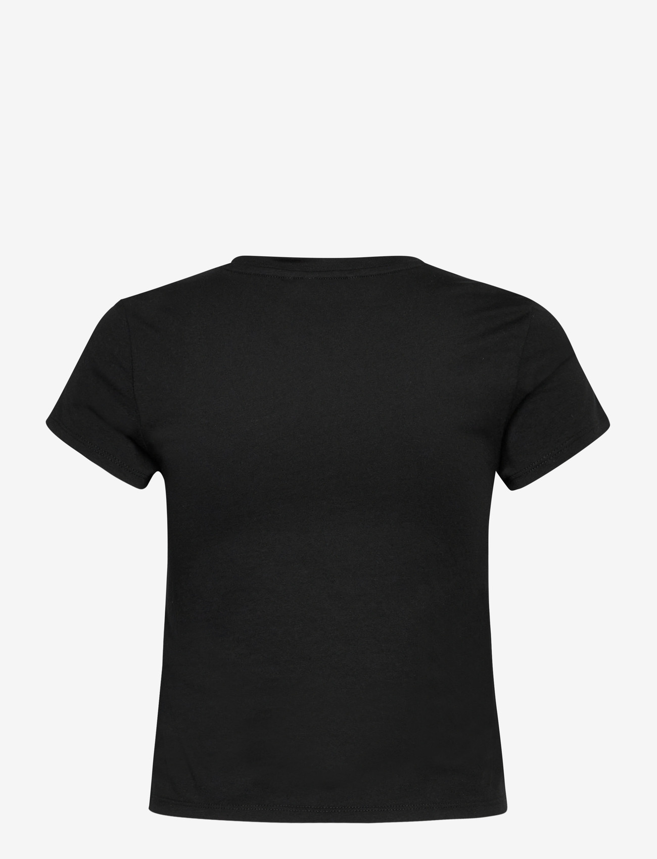 Monki - Mini T-shirt - t-shirts - black dark - 1