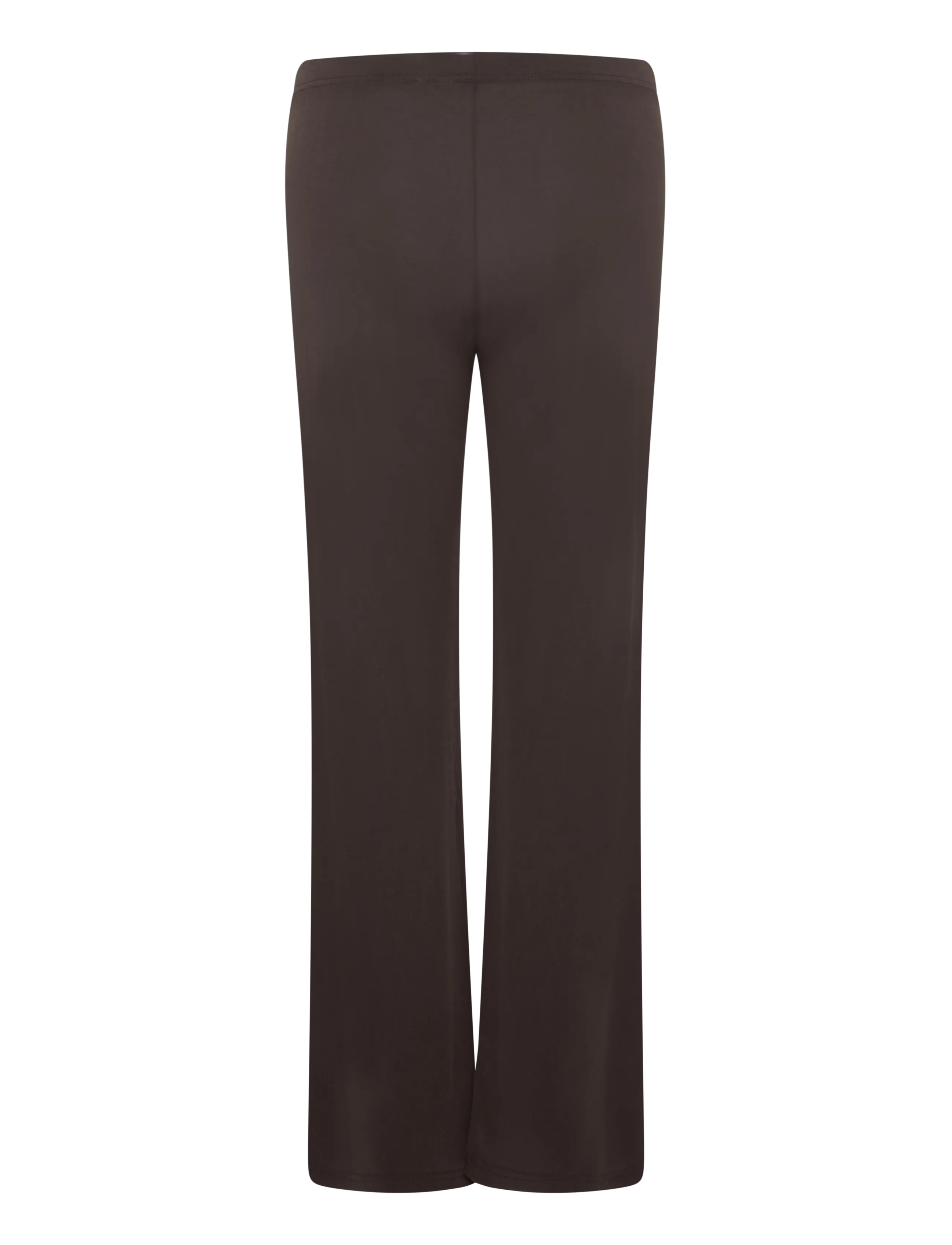 Monki - Soft Low Rise Loose Wide Leg Trousers - wide leg trousers - brown dark - 1
