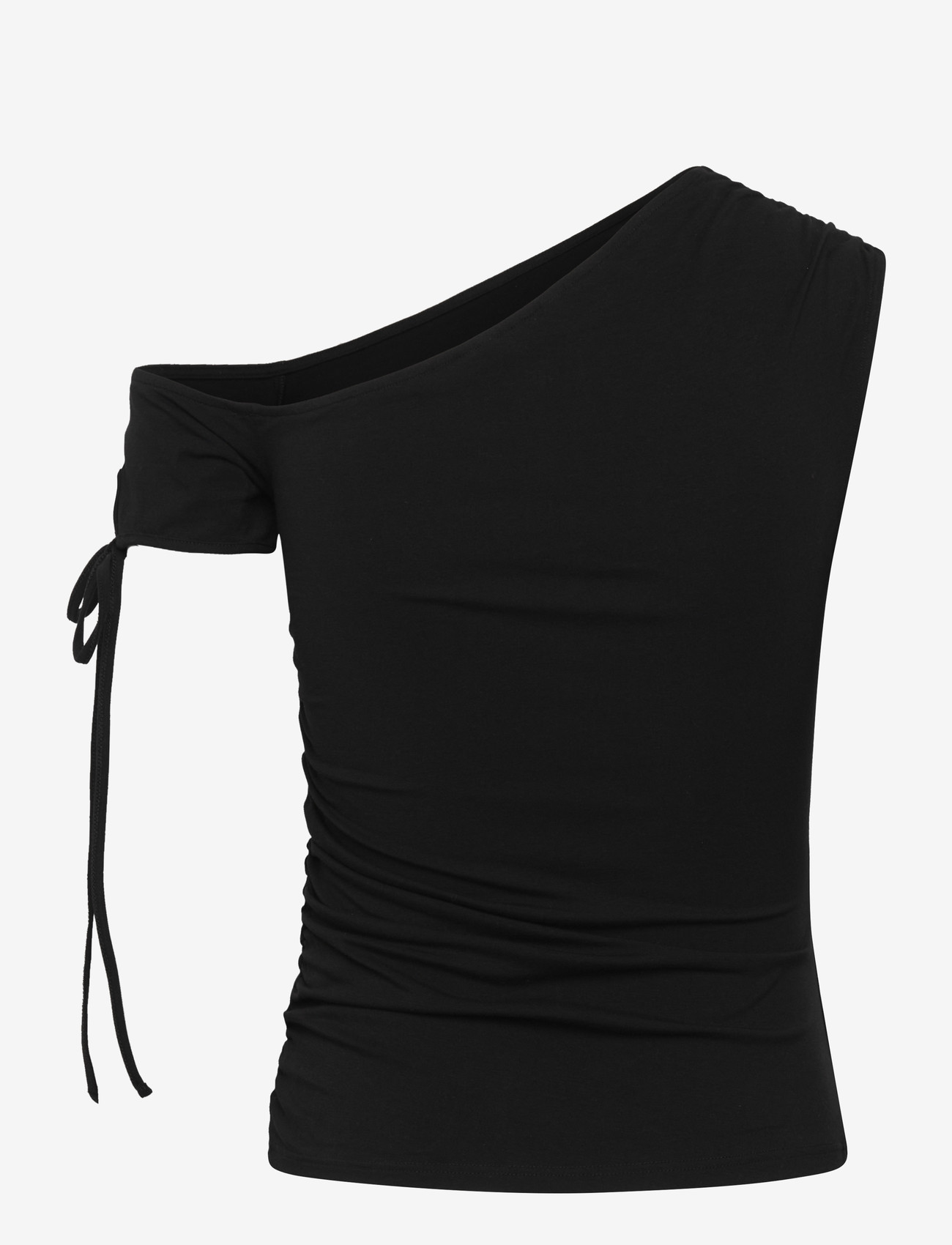 Monki - Offshoulder Top - Ärmellose tops - black dark - 1