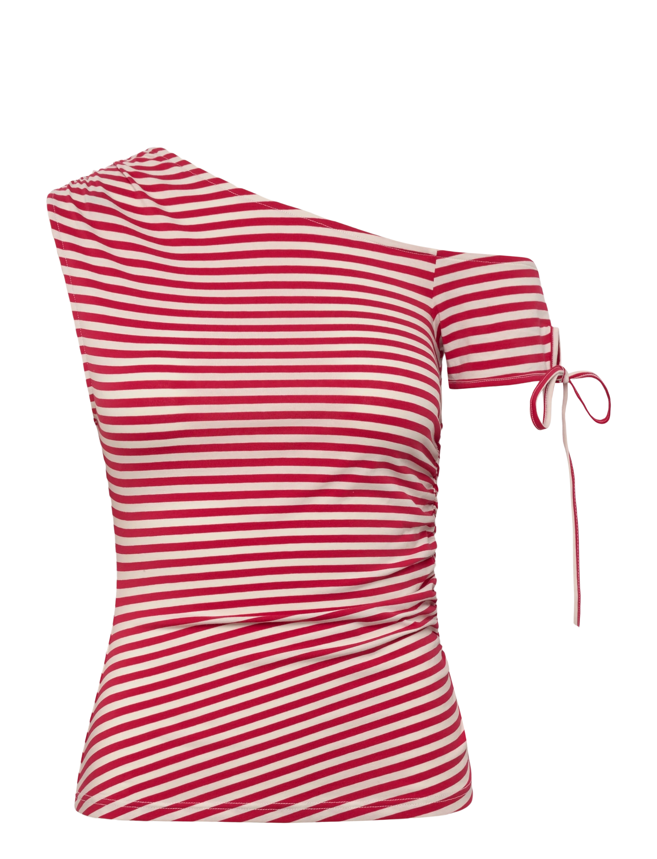 Monki Offshoulder Top, M, Red, Toppe > Festtoppe, Dame
