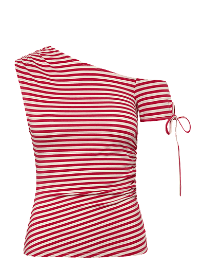 Monki Offshoulder Top - Ärmellose Tops - RED BRIGHT / red