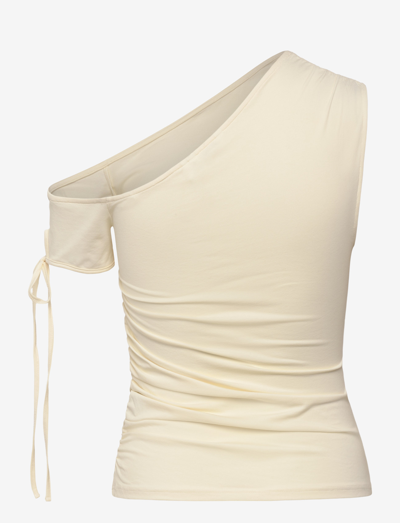 Monki - Offshoulder Top - tanktops - white dusty light - 1