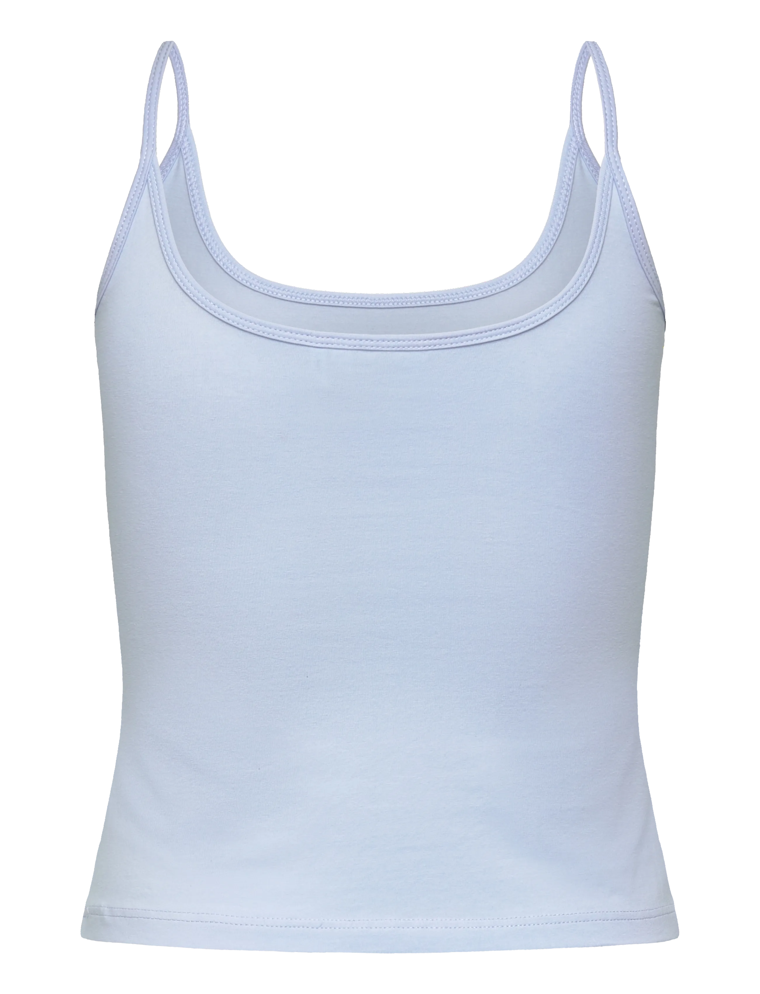 Monki - Slim Strap Tank Top - Ärmellose tops - blue light - 1