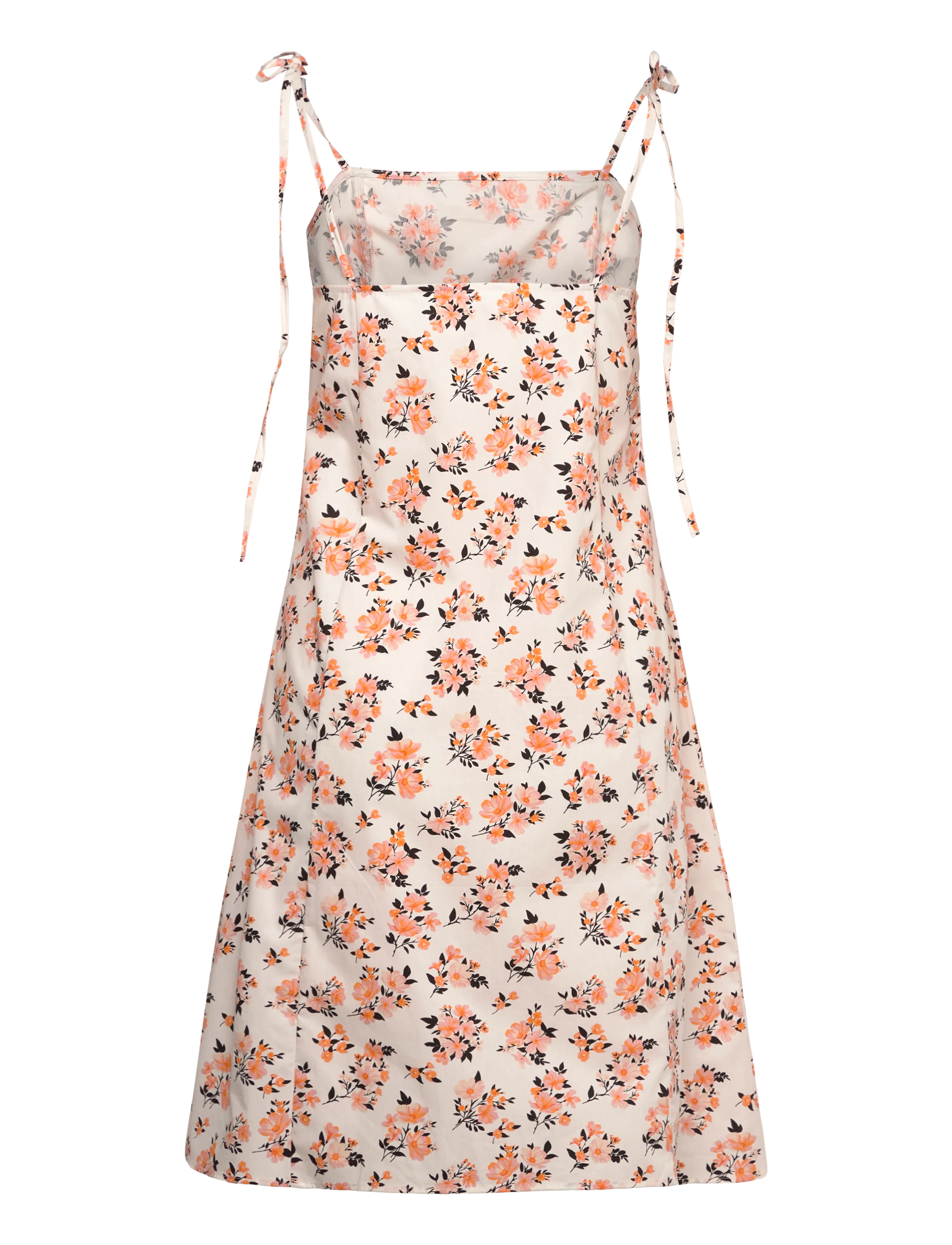 Monki - Cotton dress - sutvirtinimas - white light - 1