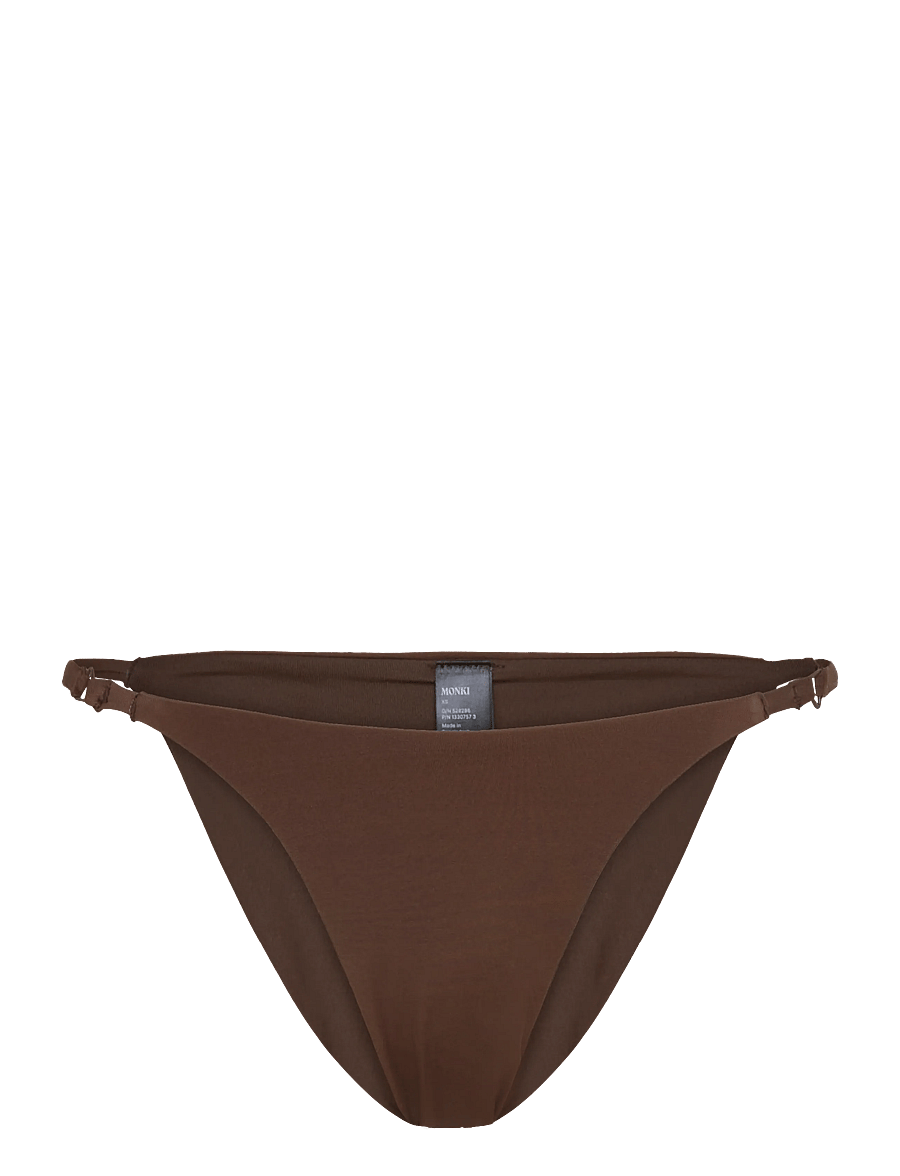 Monki - Tanga Bikini bottom - brazilian bikiinid - brown dark - 0