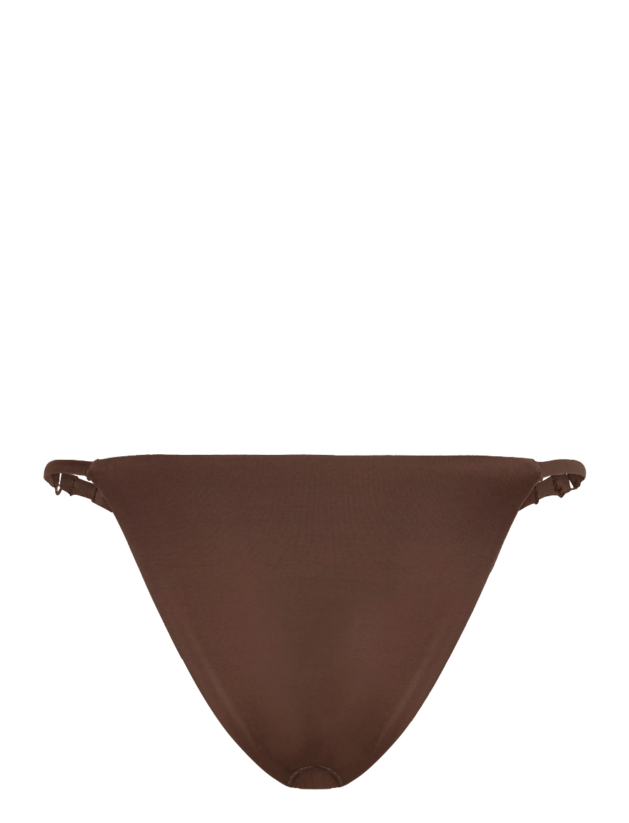 Monki - Tanga Bikini bottom - brazilian bikiinid - brown dark - 1