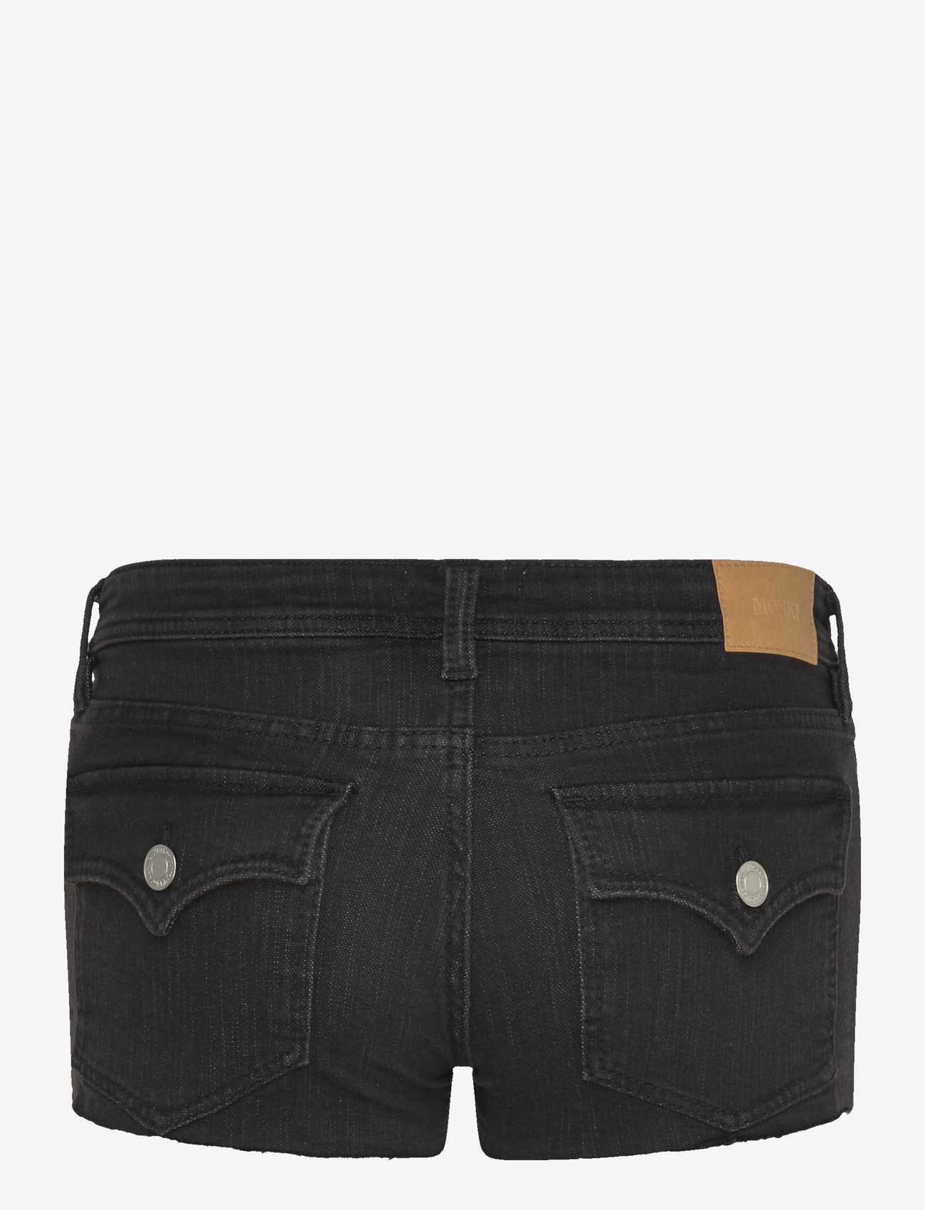 Monki - Slim Low Rise Denim Hotpants - jorts - denim black dark - 2