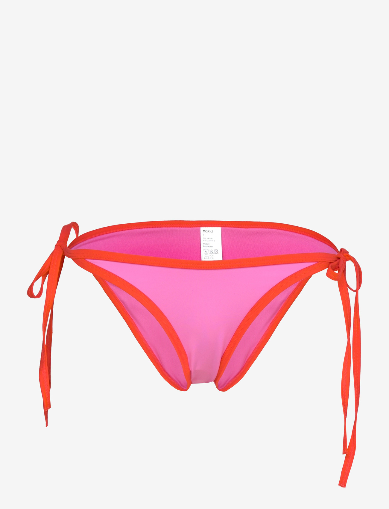 Monki - Tie Bikini Bottom - bikinis mit seitenbändern - pink medium - 0