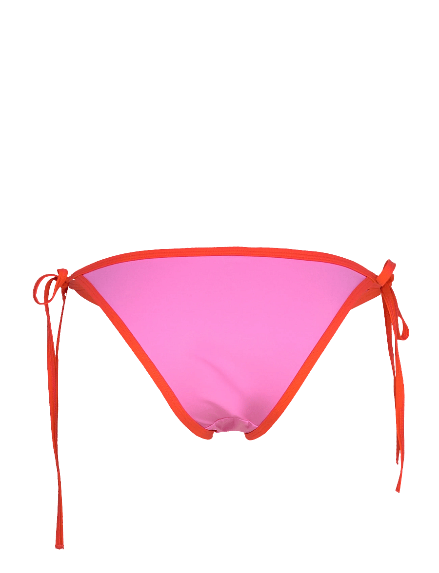 Monki - Tie Bikini Bottom - bikini z wiązaniami po bokach - pink medium - 1