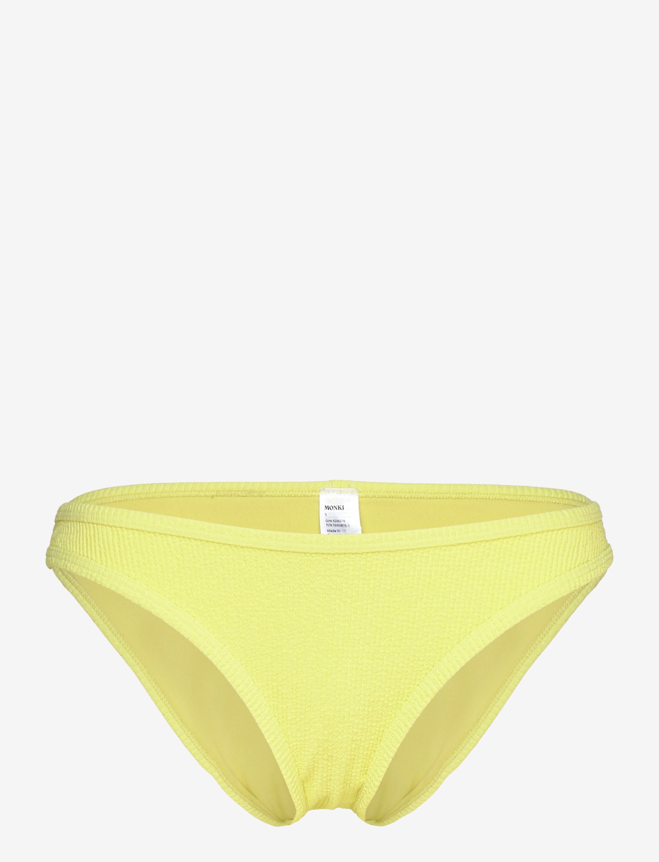 Monki - High cut Seersucker bikini Bottom - bikini-slips - yellow light - 0