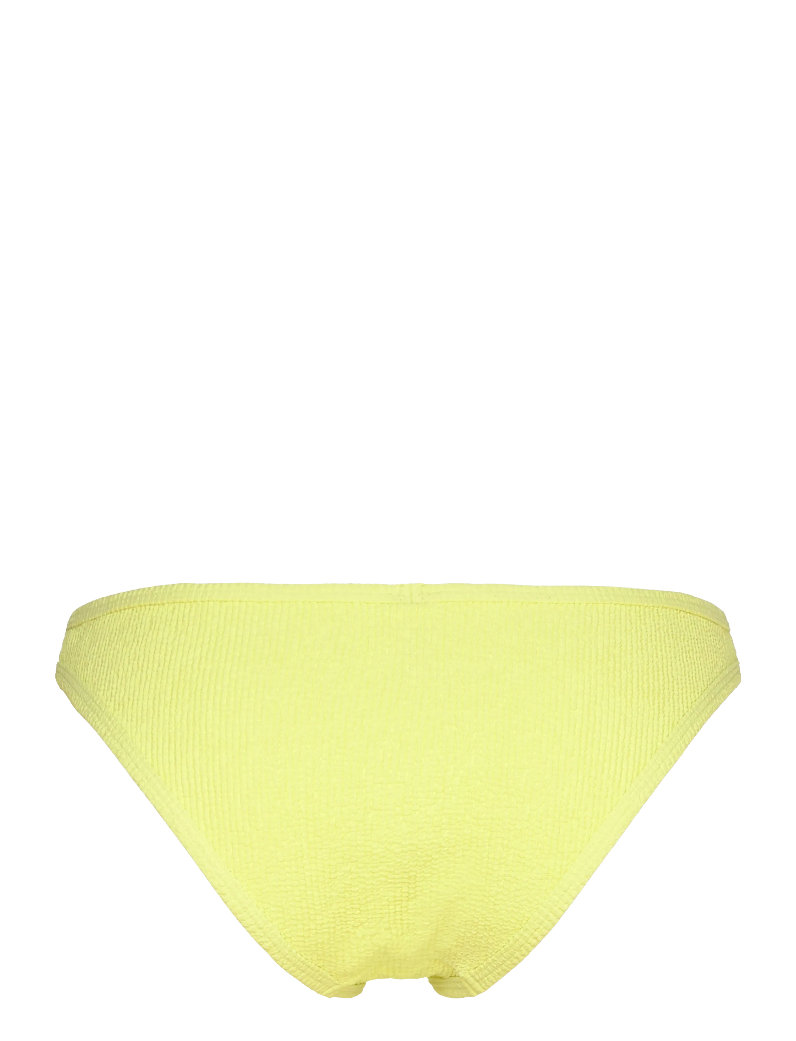 Monki - High cut Seersucker bikini Bottom - bikinibriefs - yellow light - 1