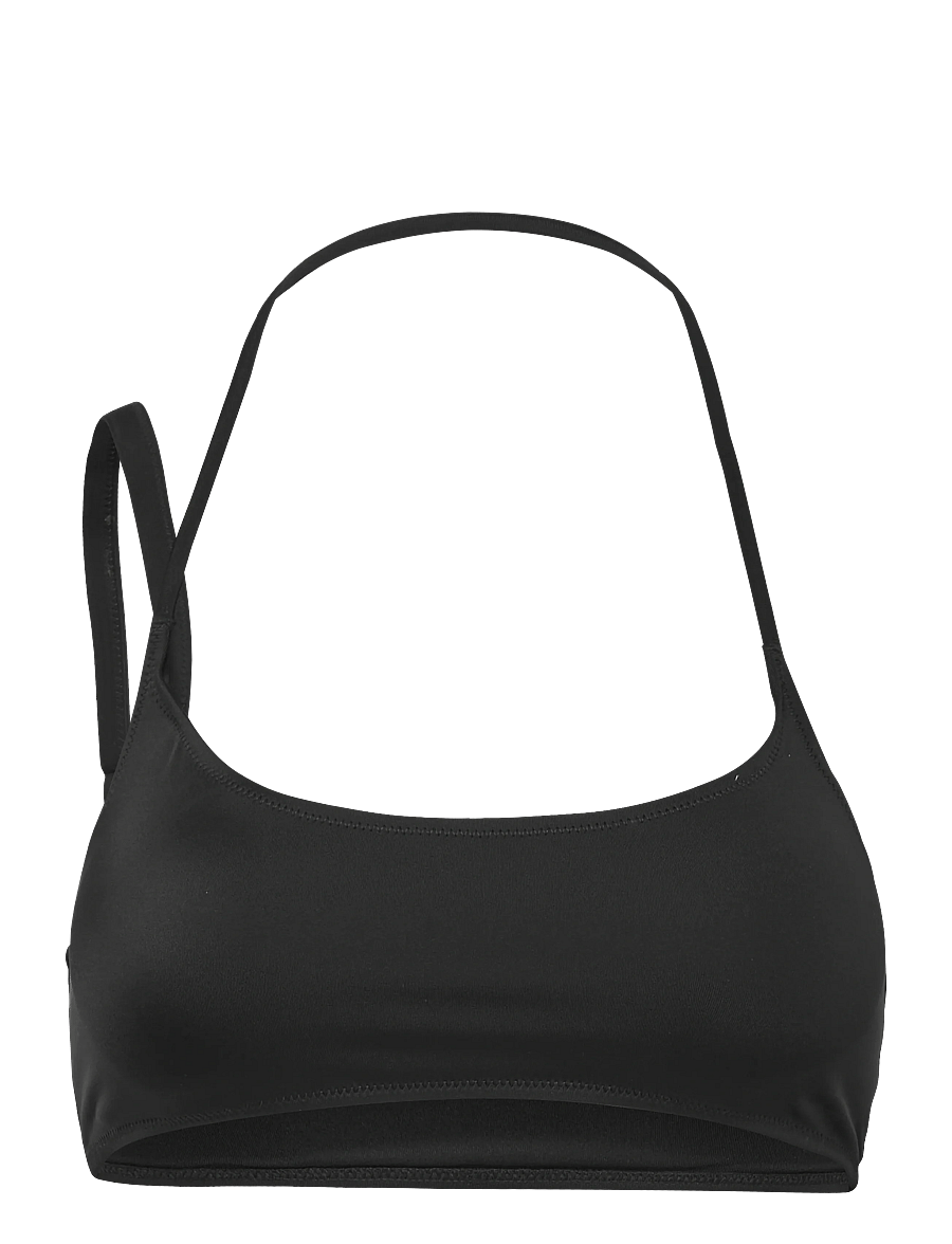 Monki - Strappy bikini top - bikiinitopid - black dark - 0