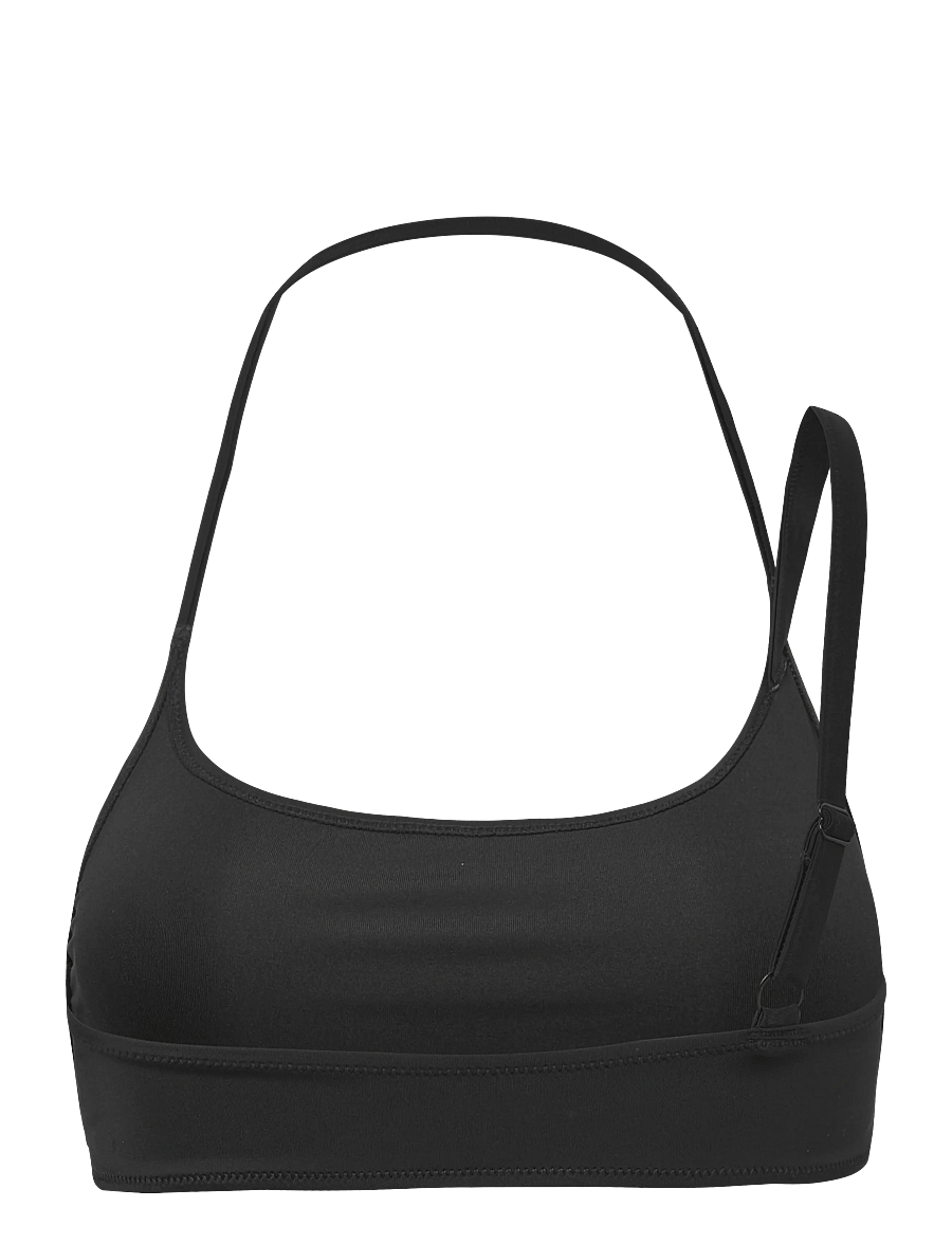 Monki - Strappy bikini top - bikiinitopid - black dark - 1
