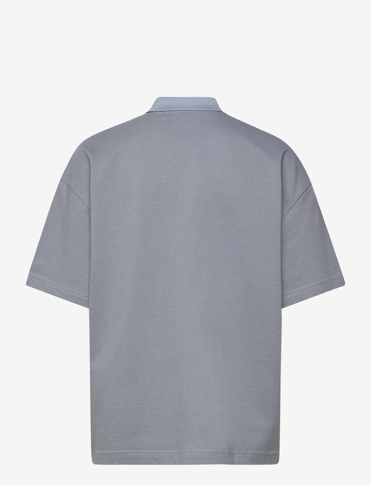 Monki - Short-sleeved polo t-shirt - pikéer - blue dusty light - 1