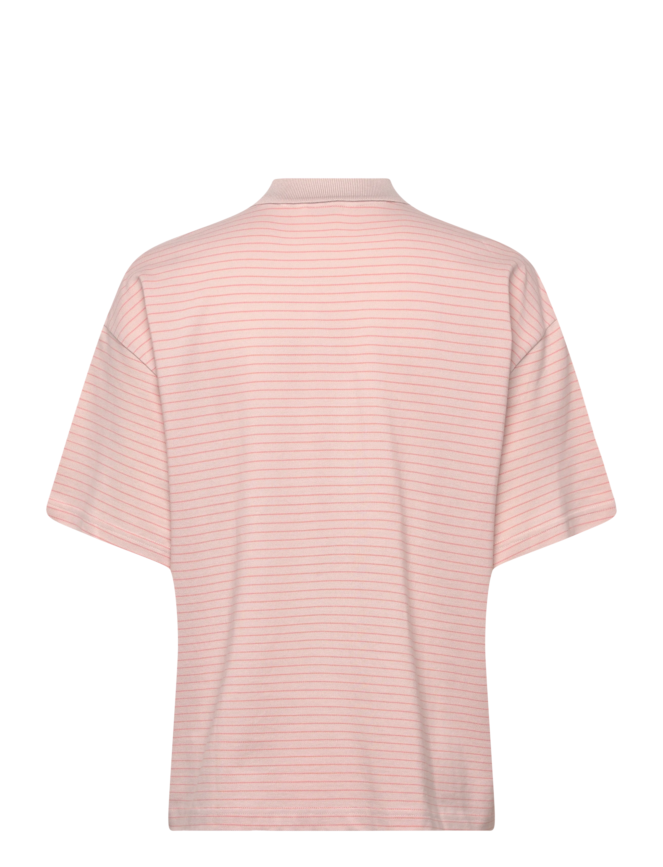 Monki - Short-sleeved polo t-shirt - polosärgid - pink dusty light - 1