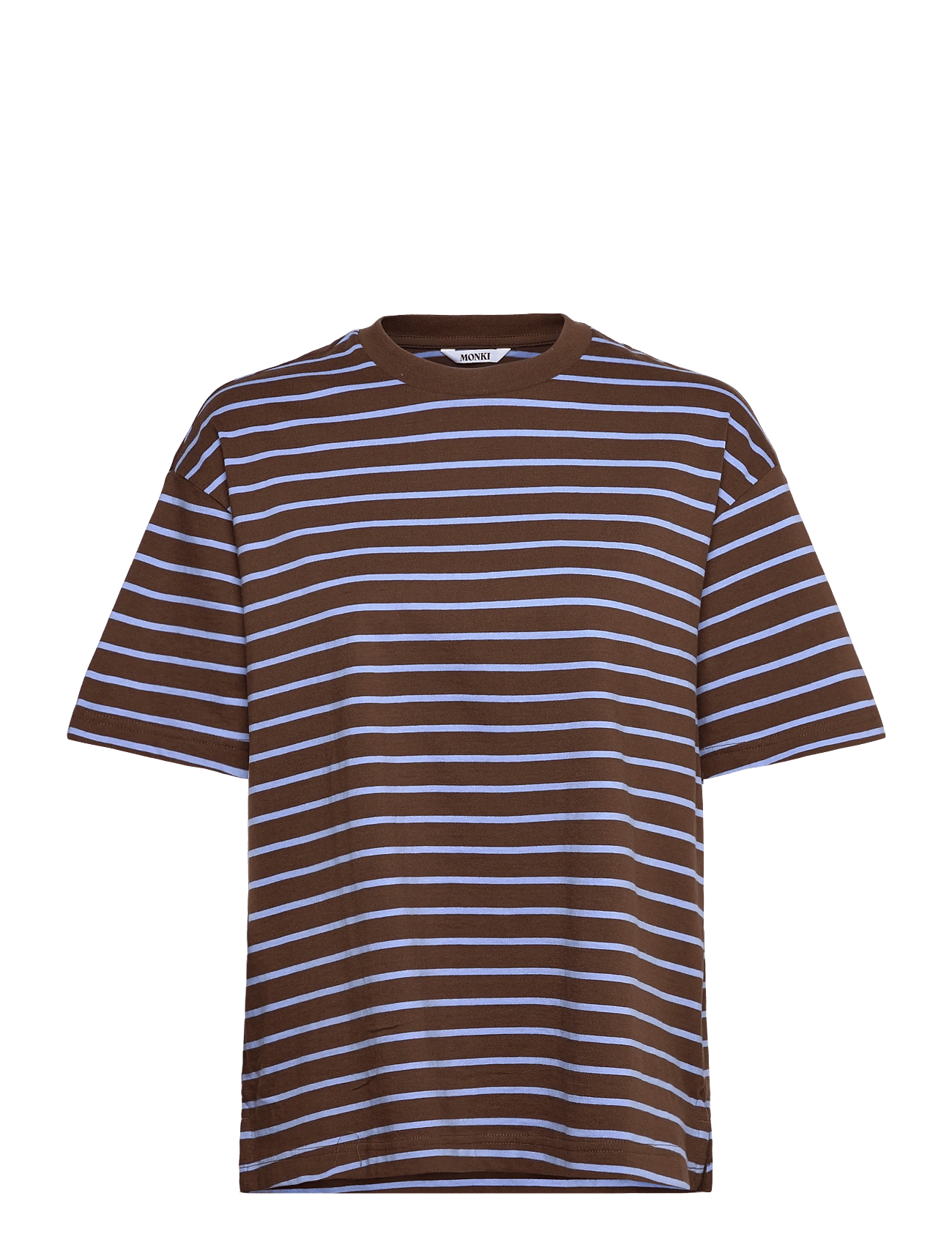 Monki - Short-Sleeved Cotton T-Shirt -