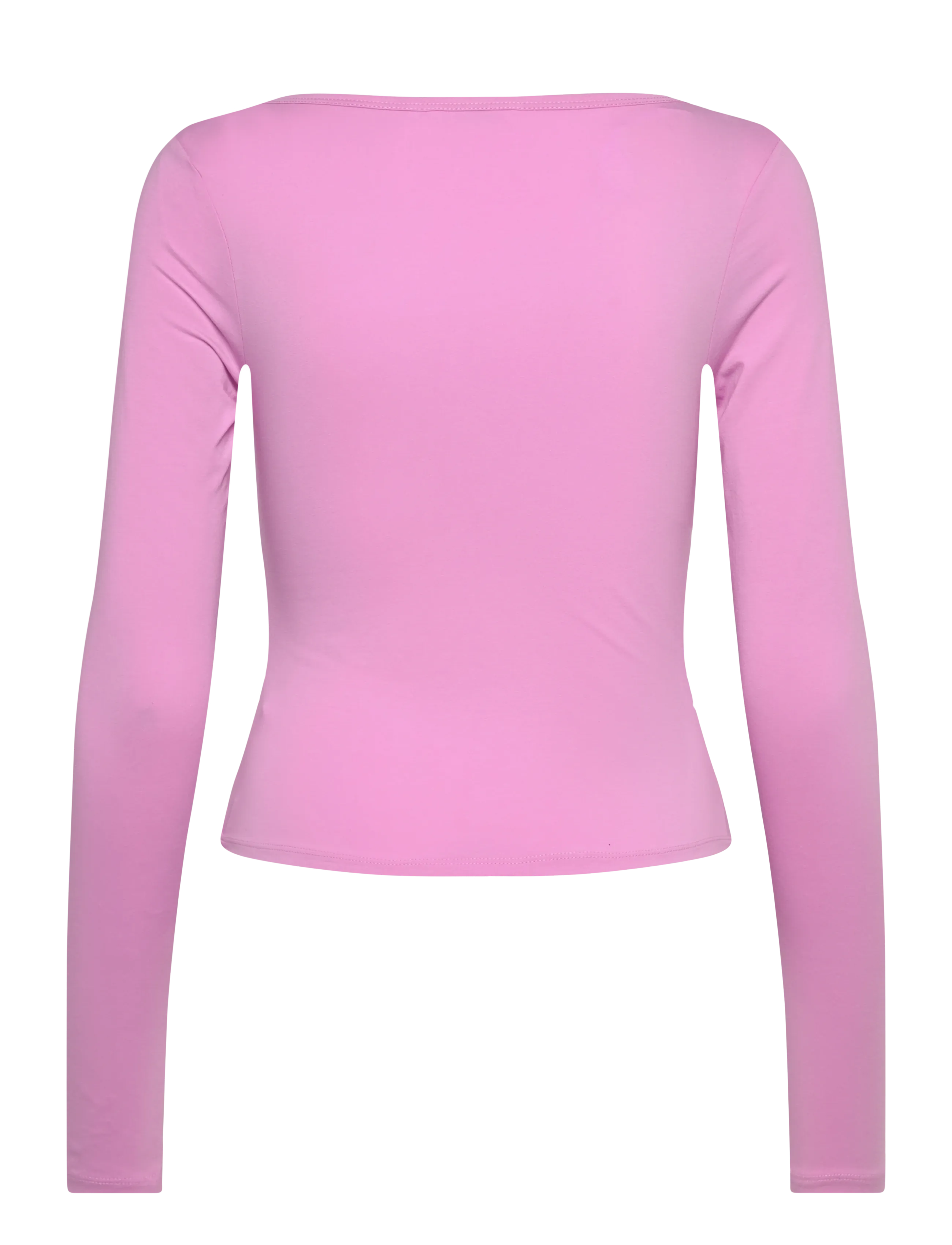 Monki - BELLE B RUCHED V-NECK CARDIGAN - koftor - pink medium - 1