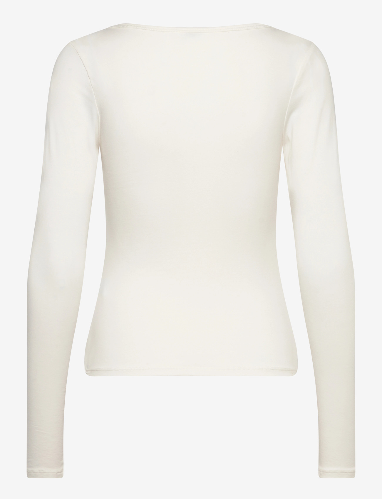 Monki - BELLE B RUCHED V-NECK CARDIGAN - cardigans - white dusty light - 1