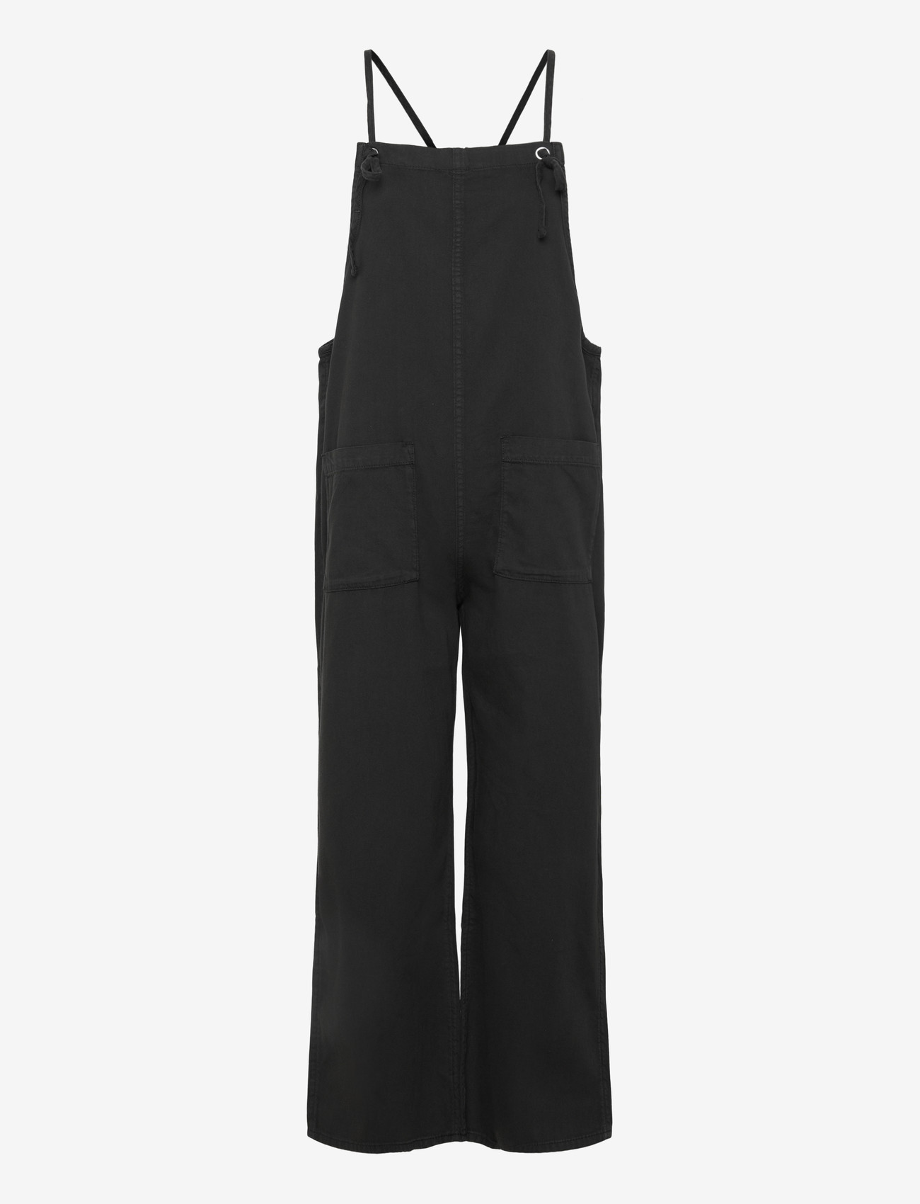 Monki - Twill dungaree - moetrendid - denim black dark - 1
