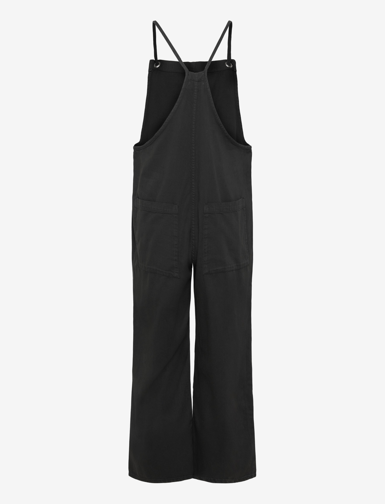 Monki - Twill dungaree - moetrendid - denim black dark - 2