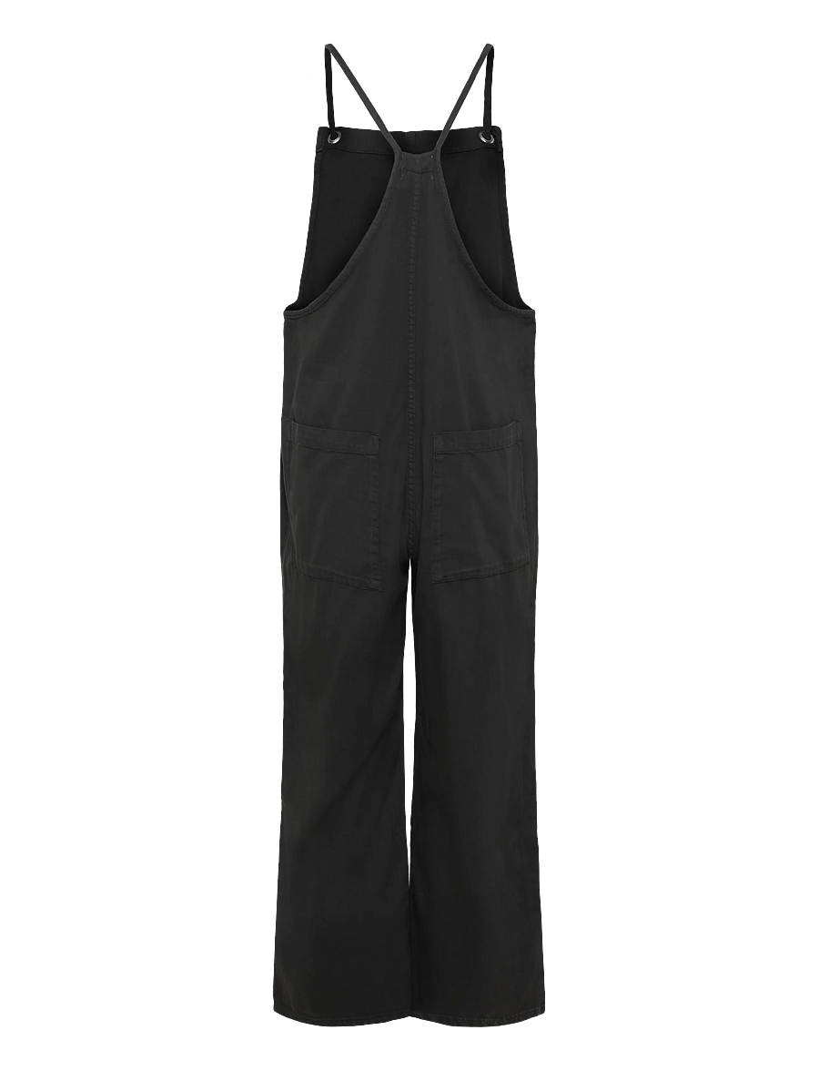Monki - Twill dungaree - modetrender - denim black dark - 2