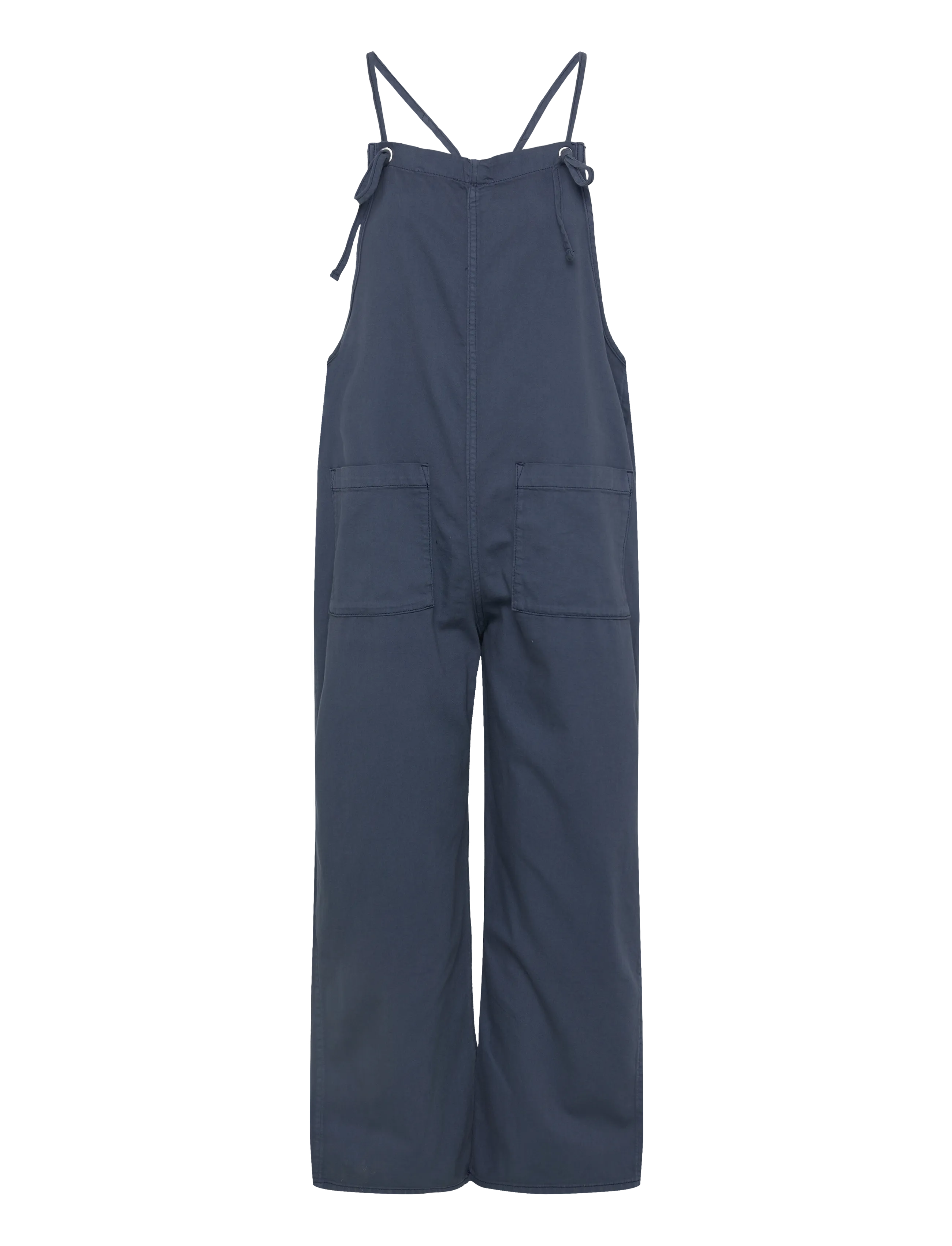 Monki Twill dungaree - Jumpsuits - DENIM BLUE MEDIUM / blue