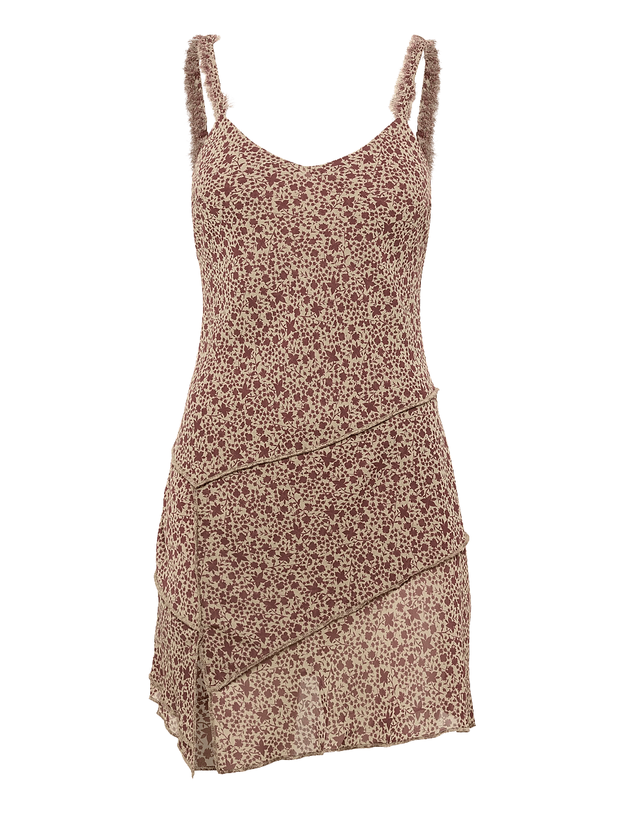 Monki - Flouncy dress - short dresses - khaki green dusty light - 1