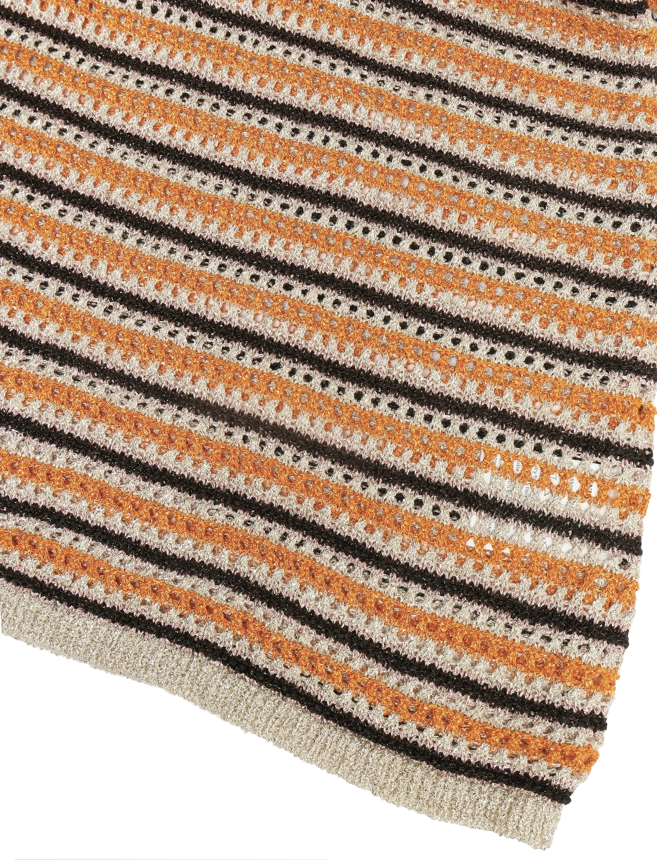 Monki - Knitted Open-Back Dress - orange medium - 2