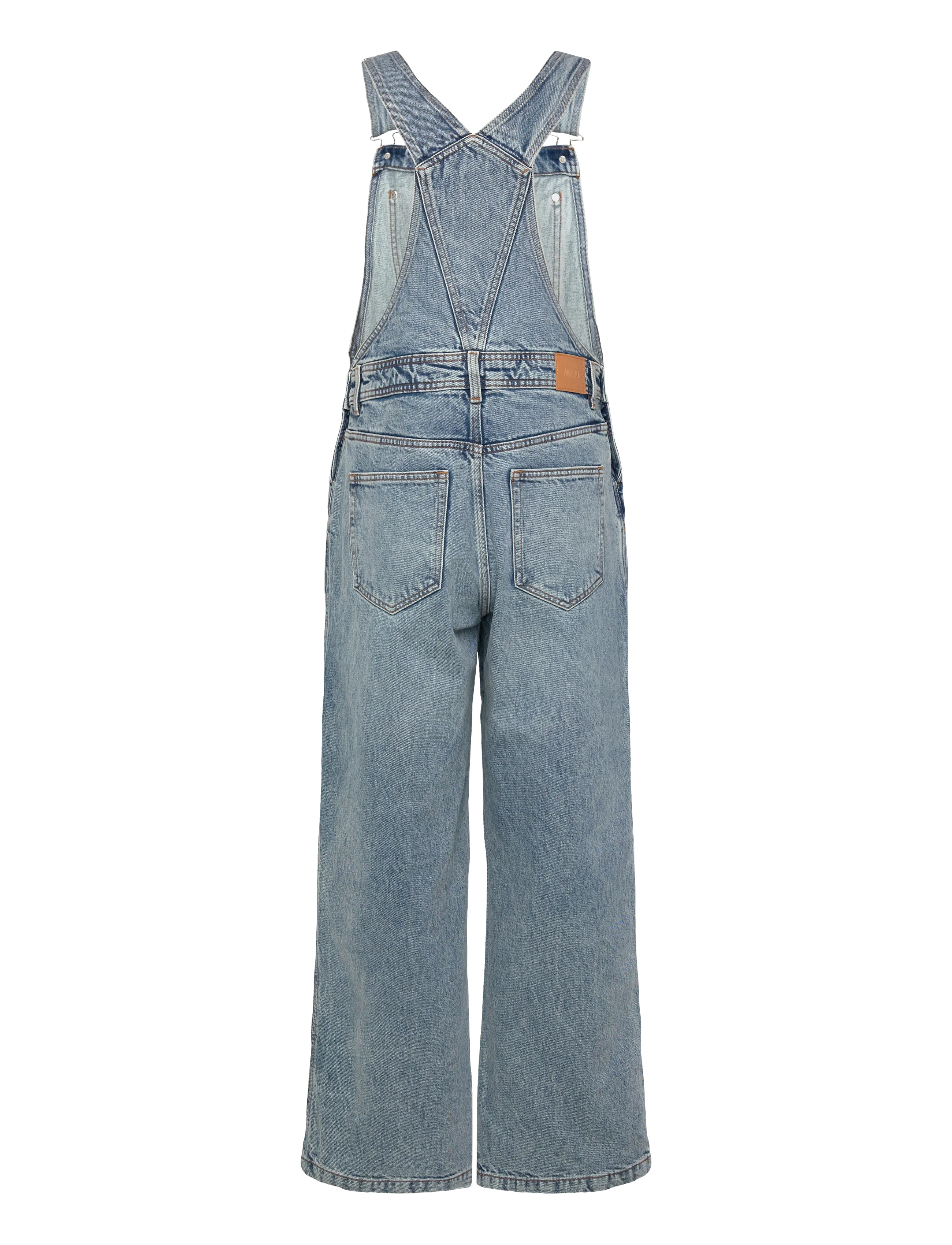Monki - Denim dungaree - muotitrendit - denim blue light - 1