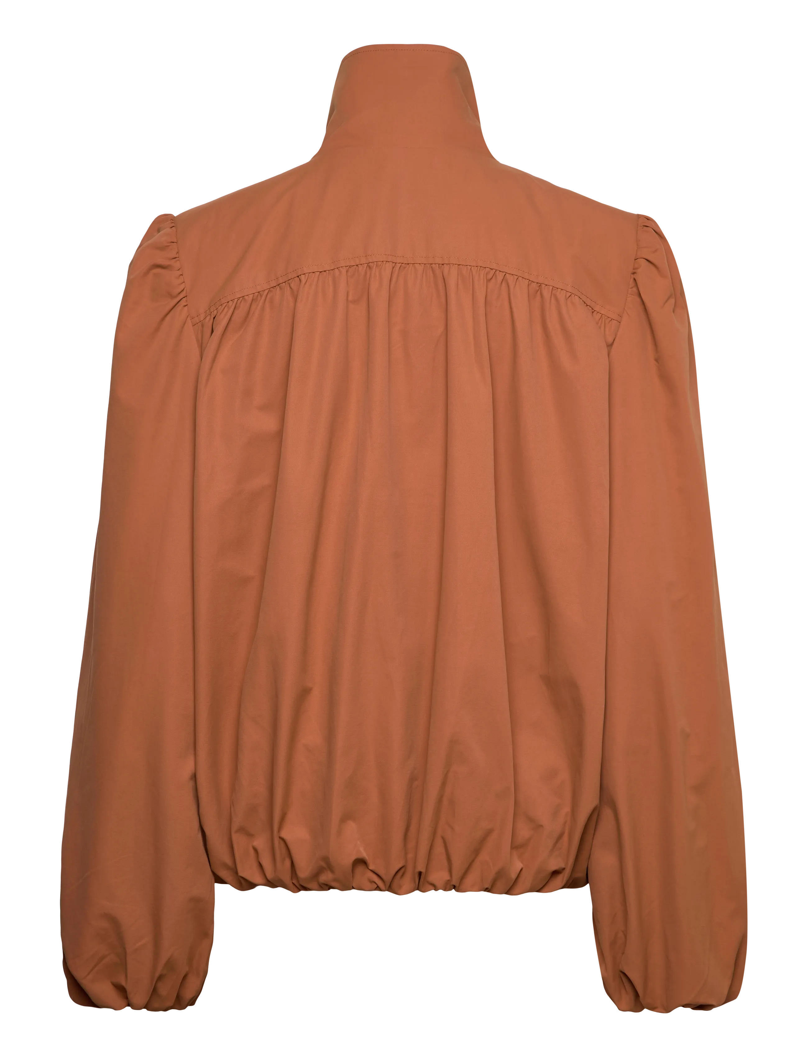 Monki - Oversized Funnel‑Neck Track Jacket - leichte jacken - brown medium dusty - 3
