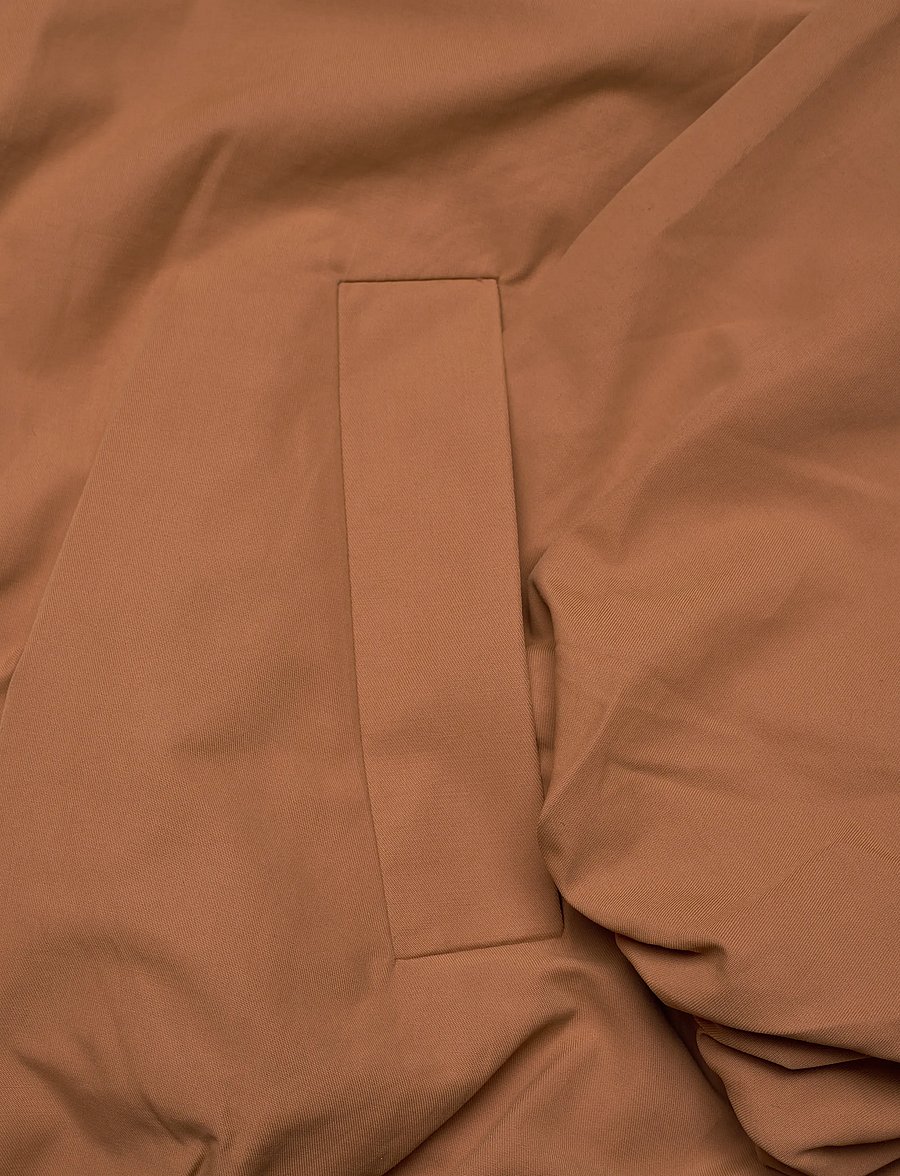 Monki - Oversized Funnel‑Neck Track Jacket - leichte jacken - brown medium dusty - 5