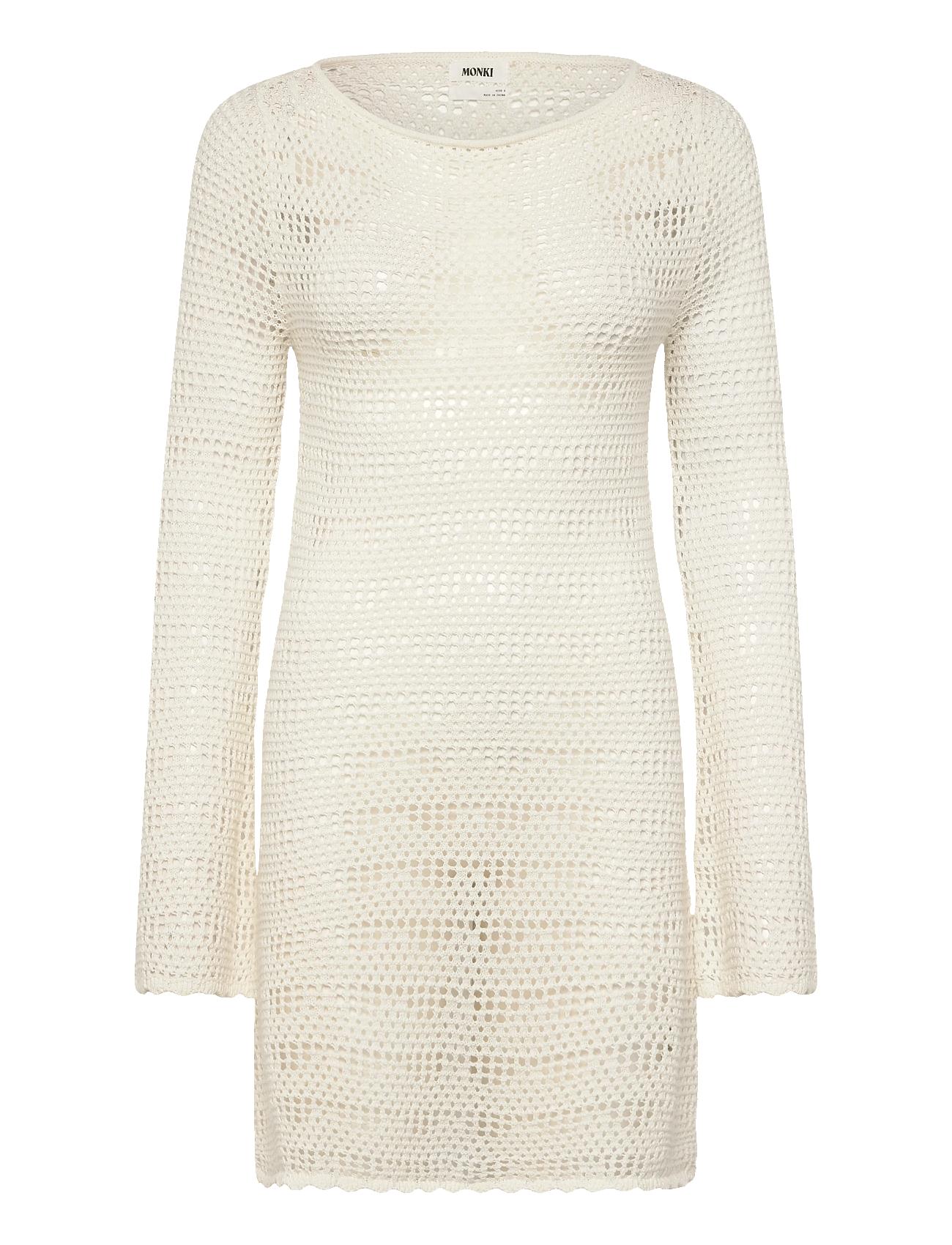 monki knitted dress Monki oversized knitted mini dress in blue jacquard
