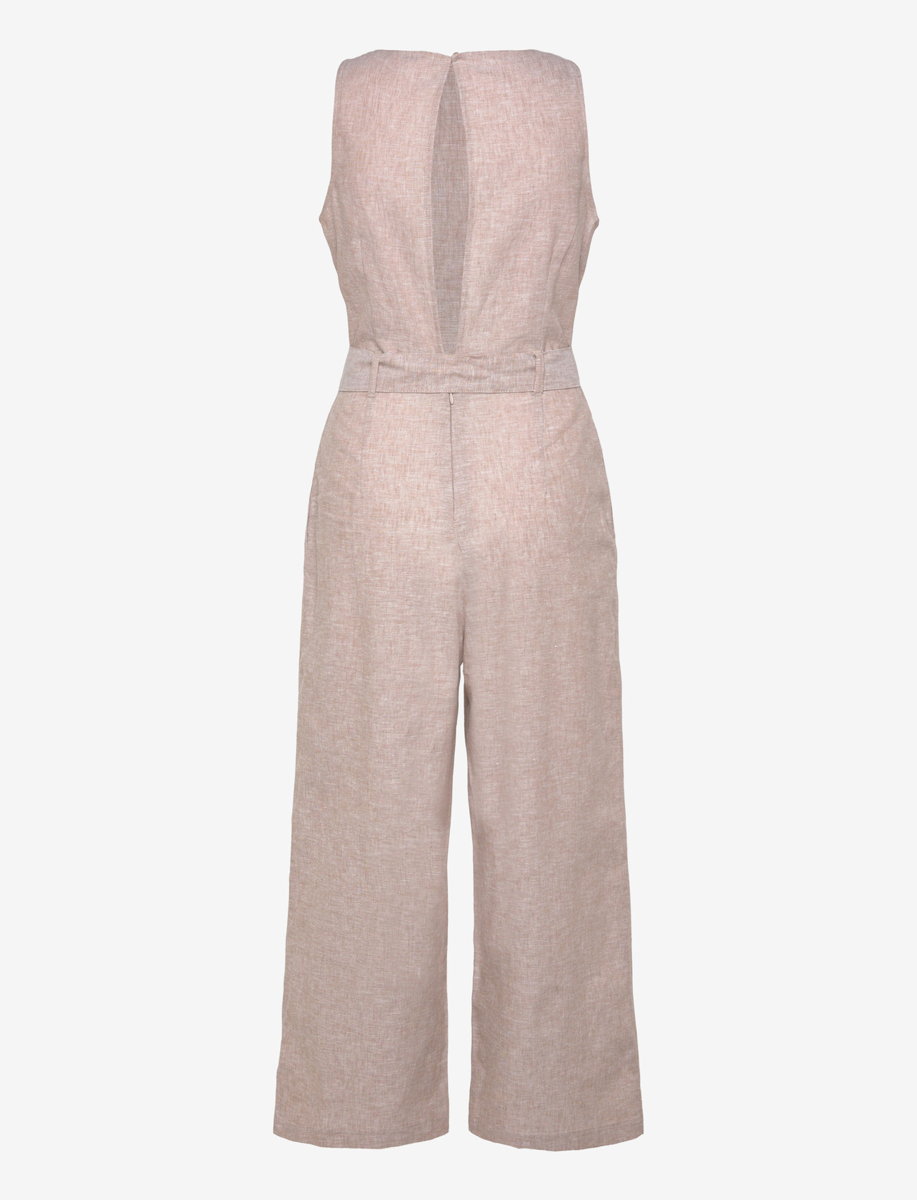 Monki - Linen jumpsuit - modetrender - mole dusty light - 1