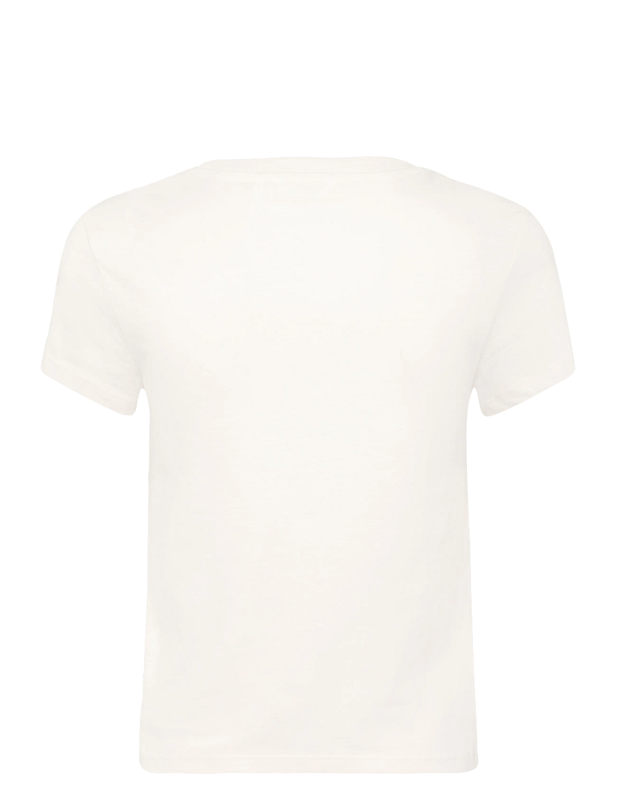 Monki - PRINTED BABY TEE - t-shirts - white light - 1