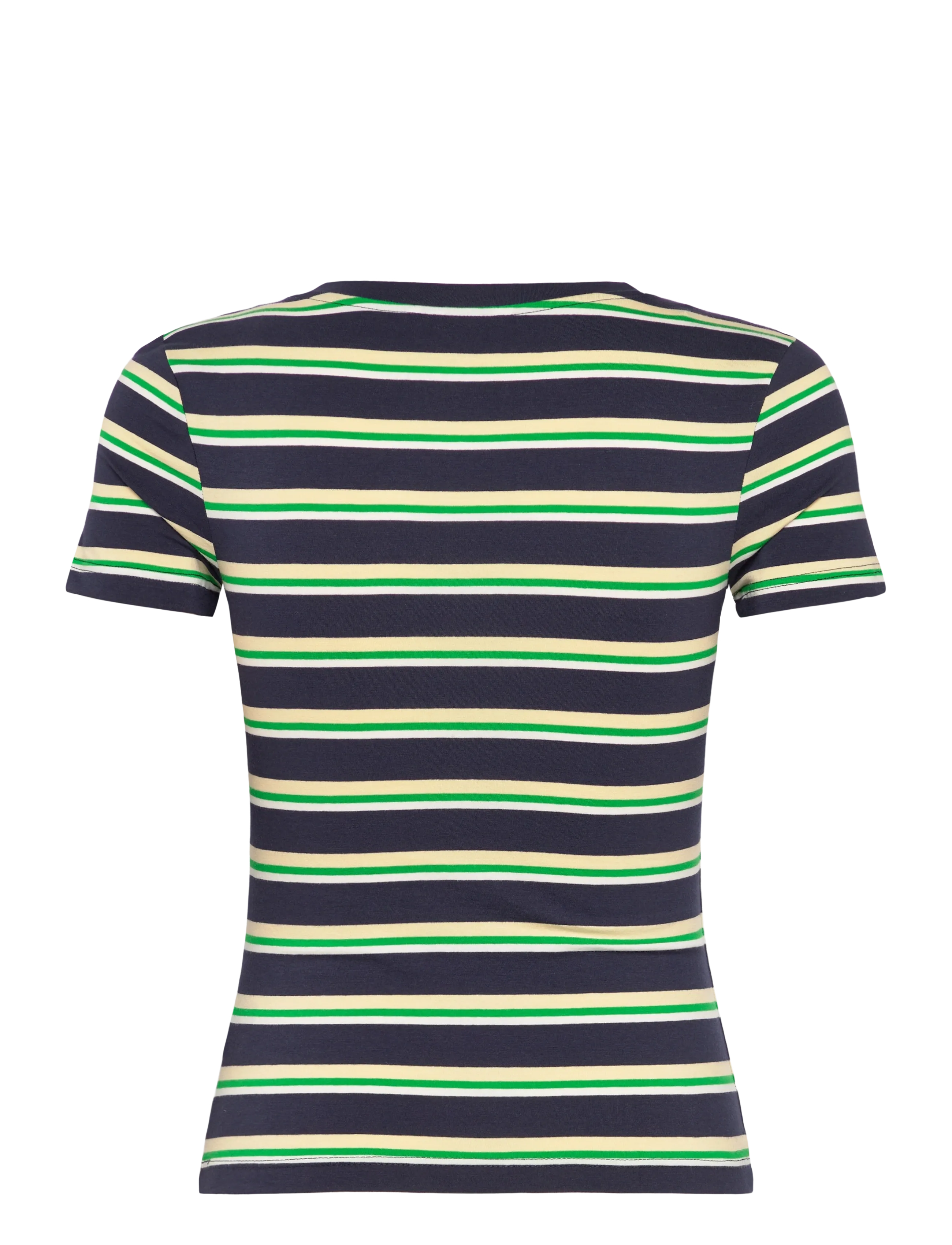 Monki - Tight Mini T-shirt - t-shirts - blue dark - 1