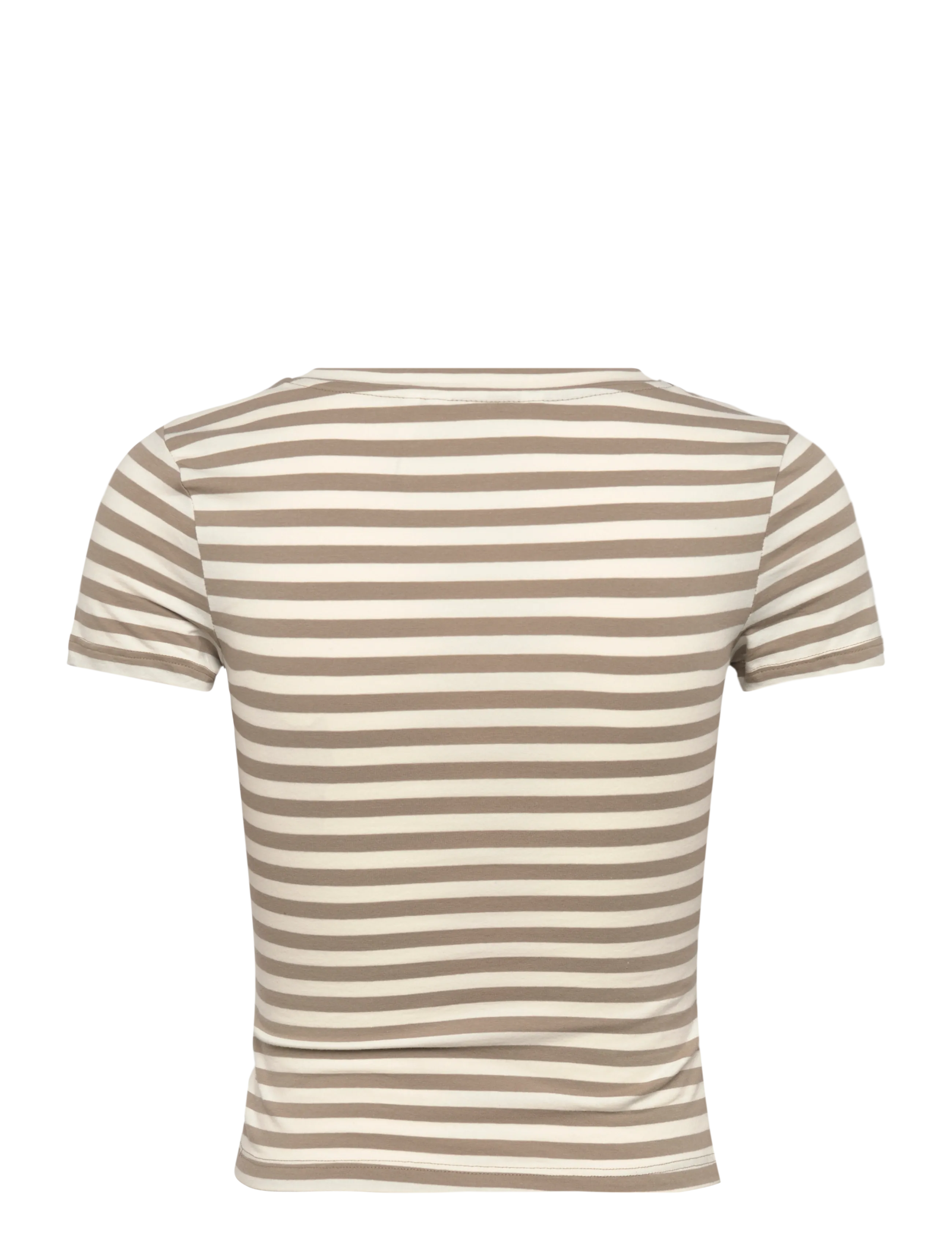 Monki - Tight Mini T-shirt - t-shirts - khaki green dusty light - 1