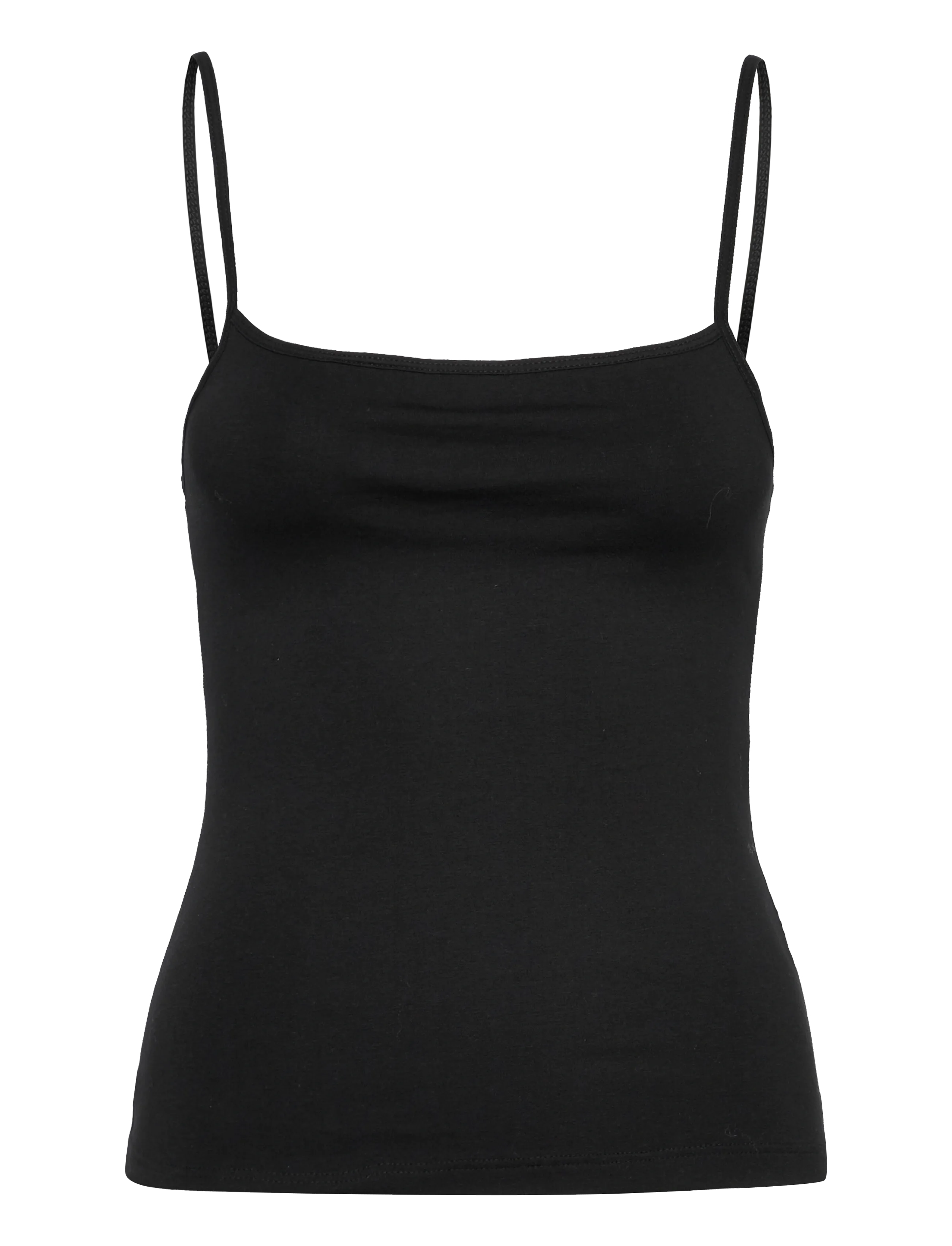 Monki Strap Tank Top - Tanktops - BLACK DARK / black