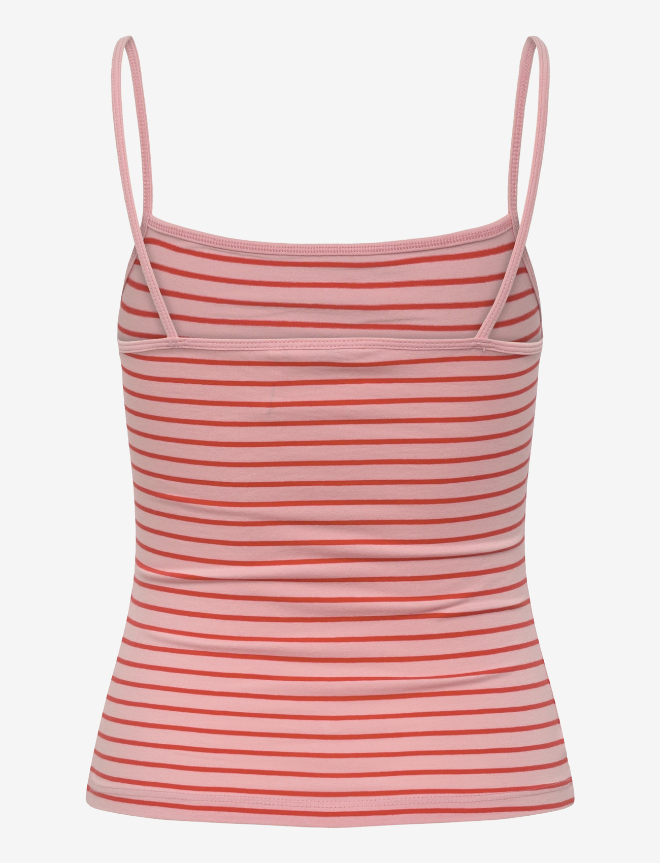 Monki - Strap Tank Top - linnen - pink light - 1