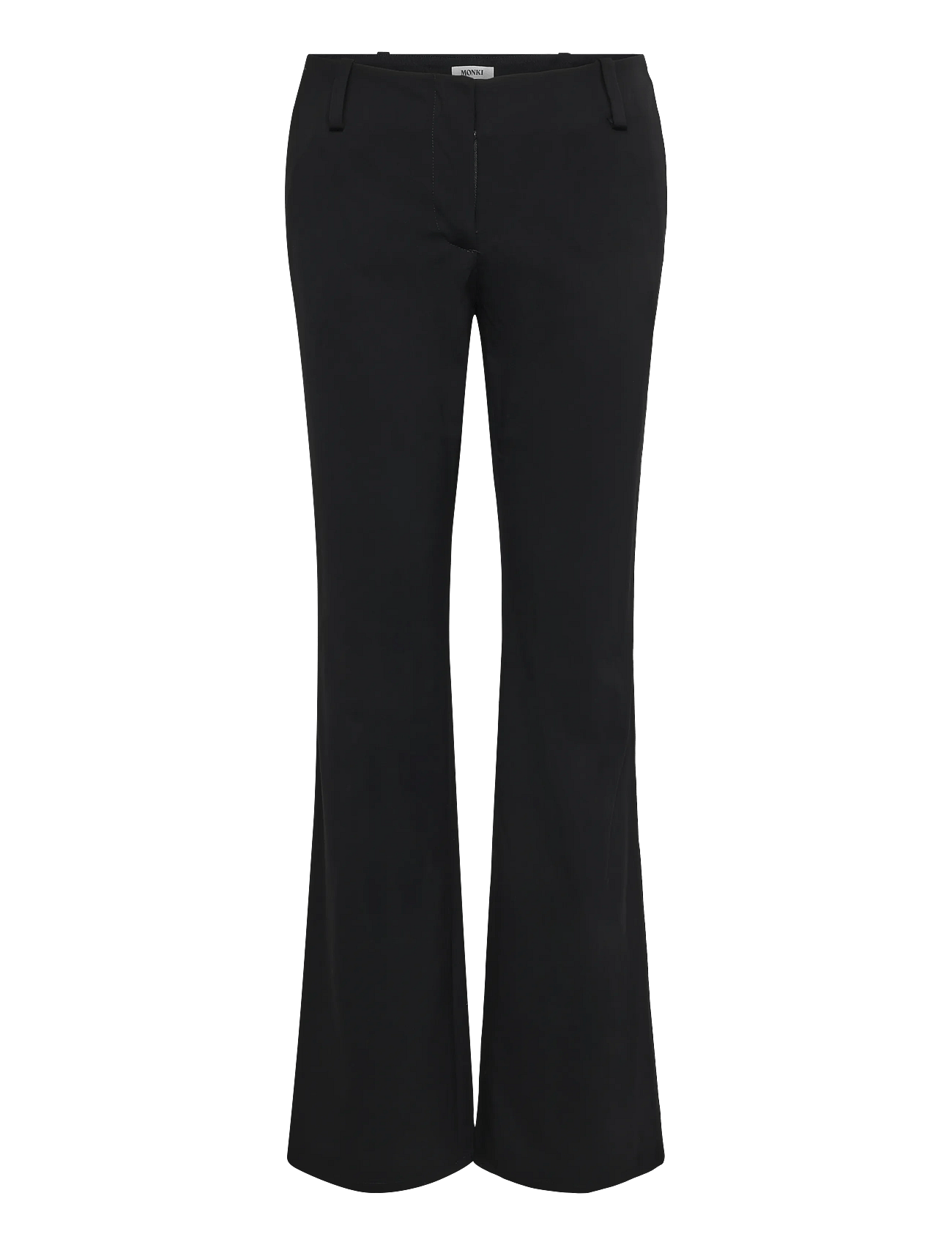 Monki - Straight Trousers - Paplašinātas