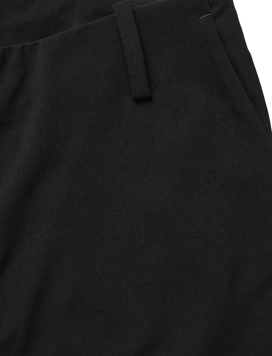 Monki - Straight Trousers - alt laiad püksid - black dark - 2