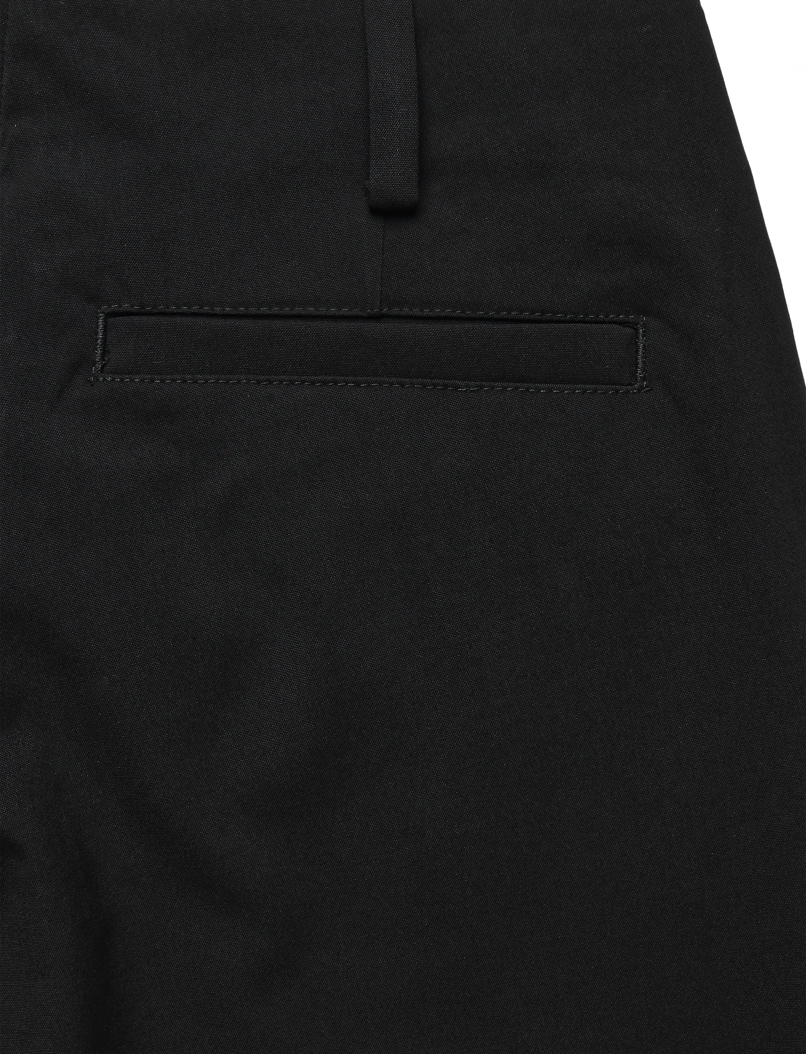 Monki - Straight Trousers - utsvängda byxor - black dark - 4